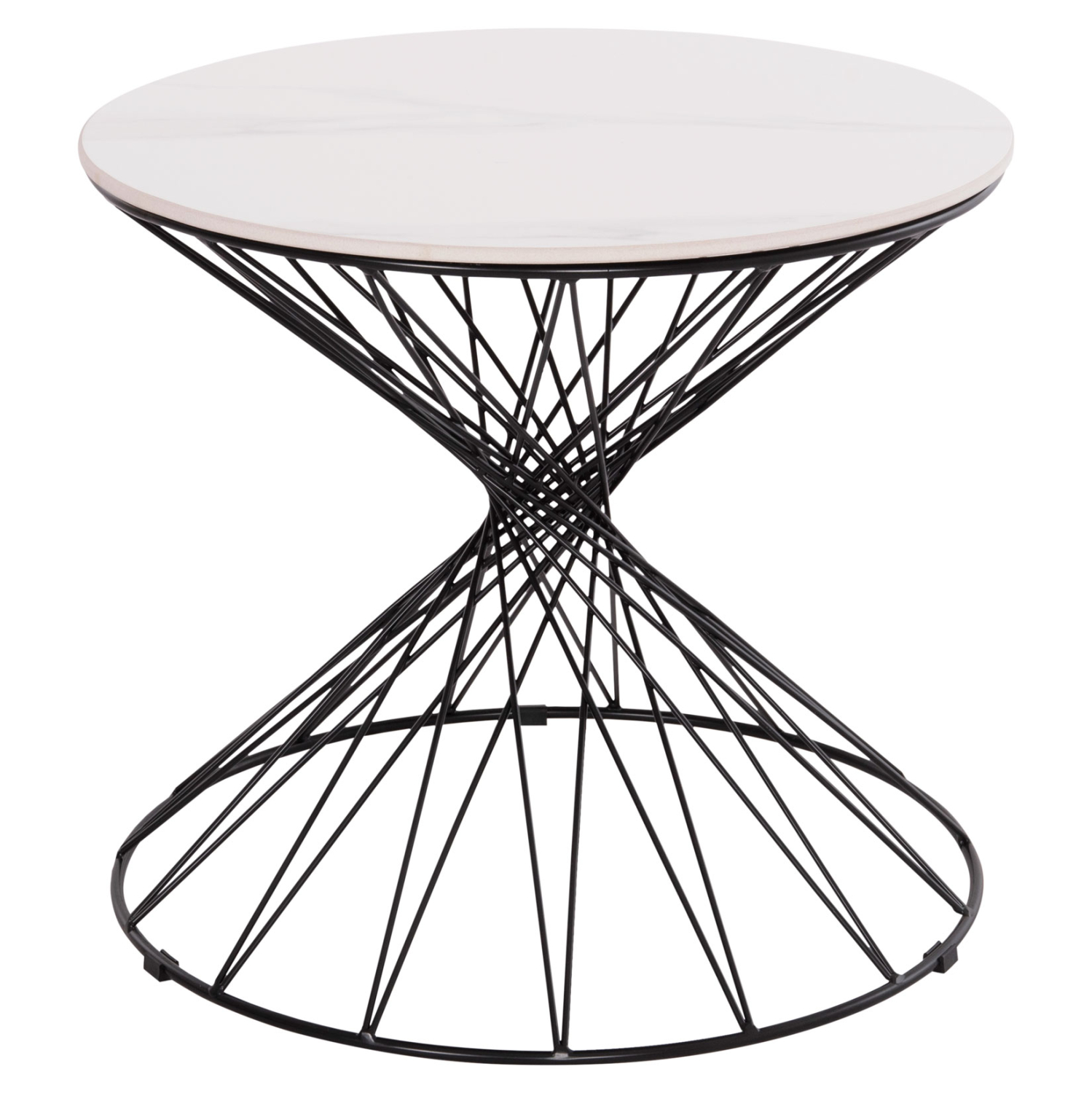 ΒΟΗΘΗΤΙΚΟ ΤΡΑΠΕΖΙ ΣΑΛΟΝΙΟΥ GRESAM ΚΕΡΑΜΙΚΟ TOP-ΜΕΤΑΛΛΟ Φ50x44Υεκ. 1