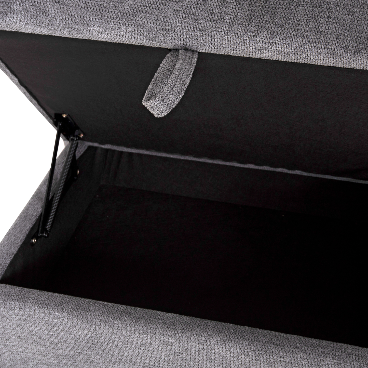 ΚΑΝΑΠΕΣ ΔΕΞΙΑ ΓΩΝΙΑ SYNTHIA ΑΝΑΚΛΙΣΗ & ΑΠΟΘ.ΧΩΡΟΣ--ΓΚΡΙ 246x159x97Υεκ 9