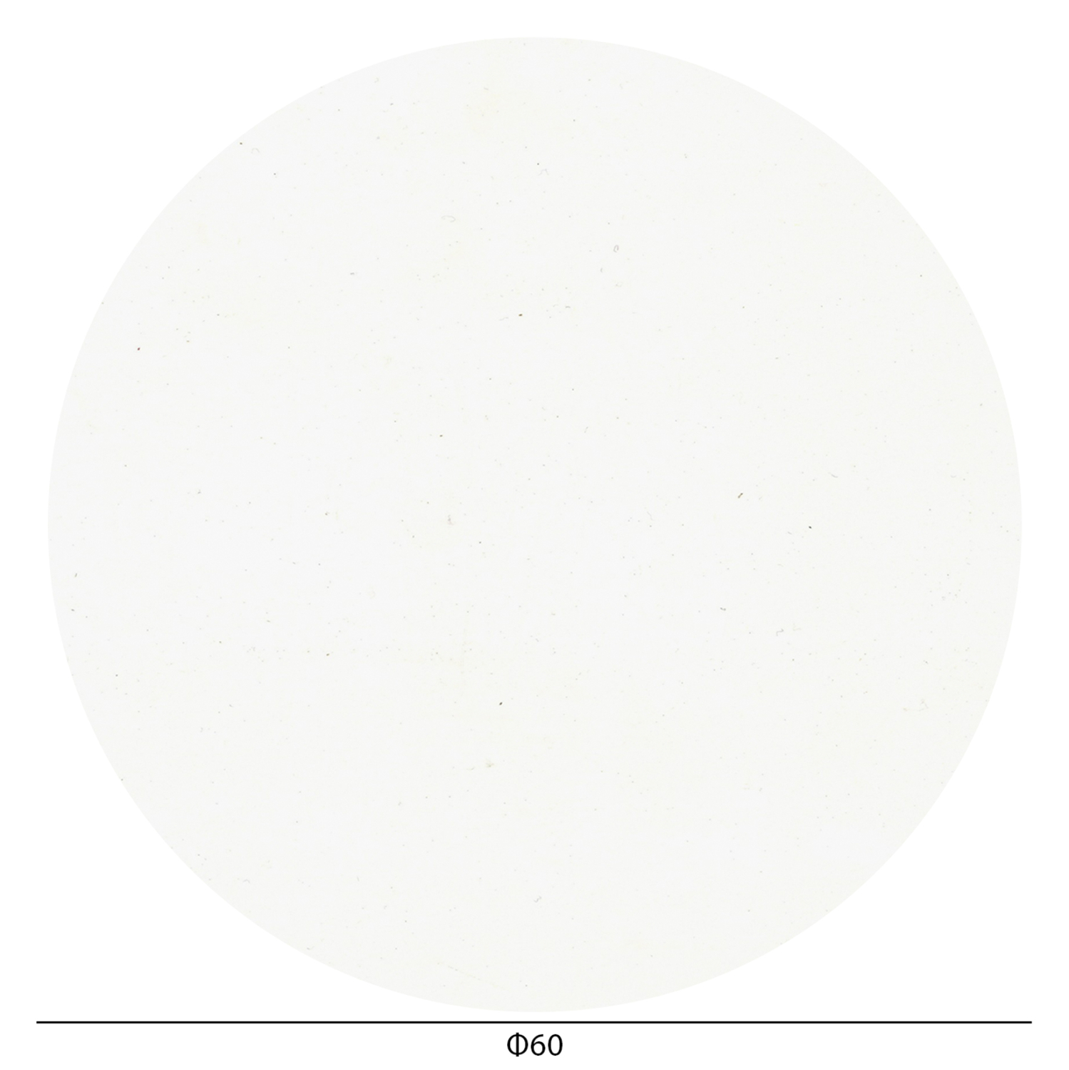 ΕΠΙΦΑΝΕΙΑ ΤΡΑΠΕΖΙΟΥ HPL ΣΤΡΟΓΓΥΛΗ WHITE Φ60εκ. 2