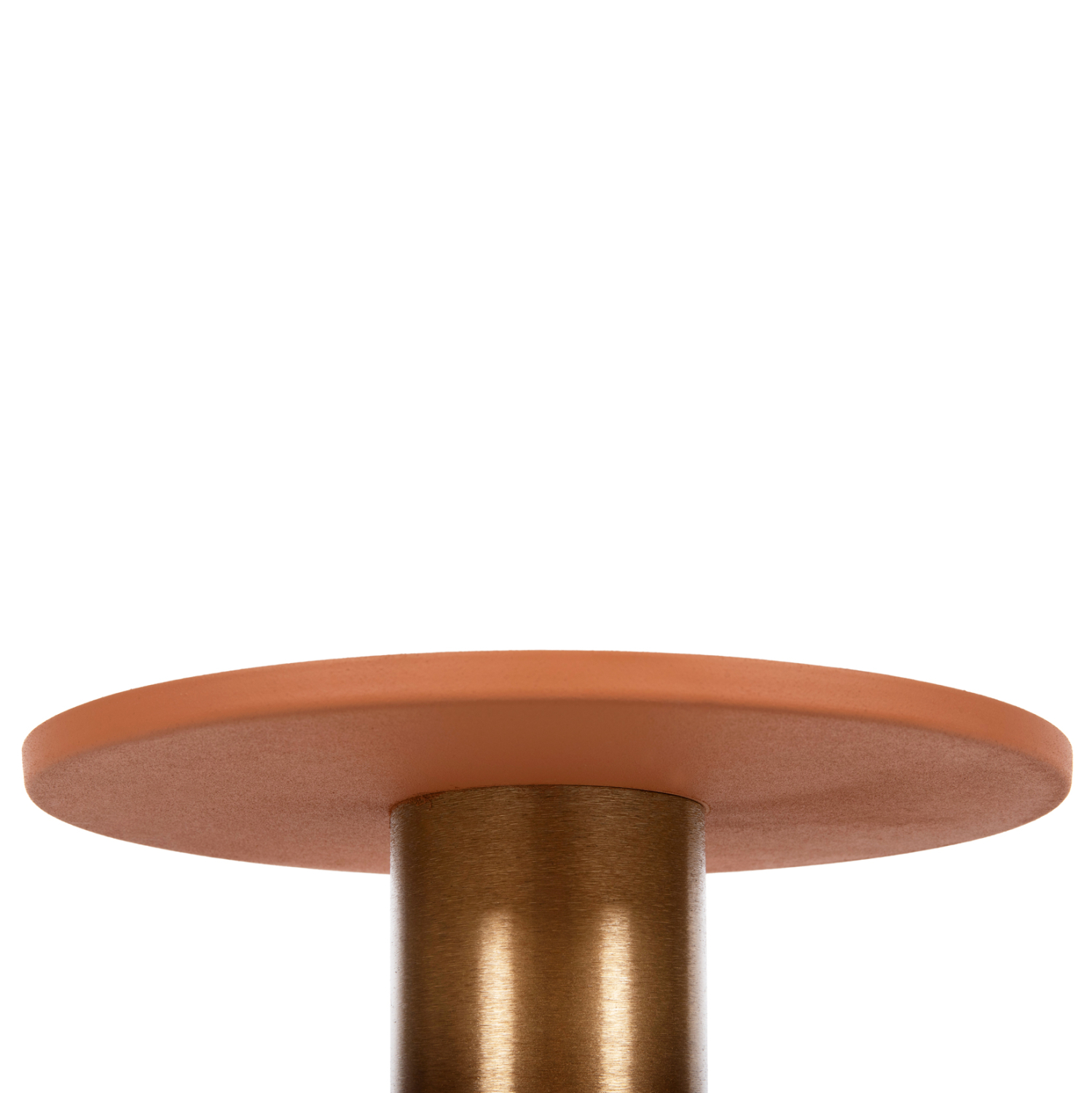 ΒΟΗΘΗΤΙΚΟ ΤΡΑΠΕΖΑΚΙ PUNJAB ΜΕΤΑΛΛΟ ΣΕ ΠΟΡΤΟΚΑΛΙ-ΧΡΥΣΟΧΑΛΚΙΝΟ Φ36x47Υεκ. 5