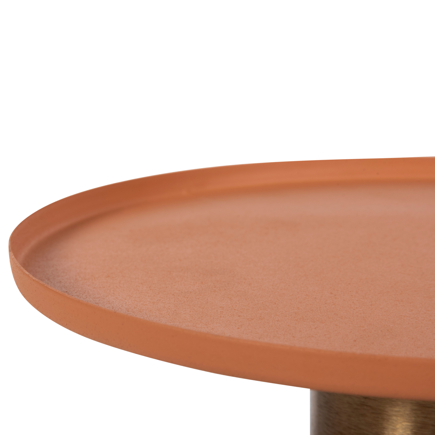 ΒΟΗΘΗΤΙΚΟ ΤΡΑΠΕΖΑΚΙ PUNJAB ΜΕΤΑΛΛΟ ΣΕ ΠΟΡΤΟΚΑΛΙ-ΧΡΥΣΟΧΑΛΚΙΝΟ Φ36x47Υεκ. 6