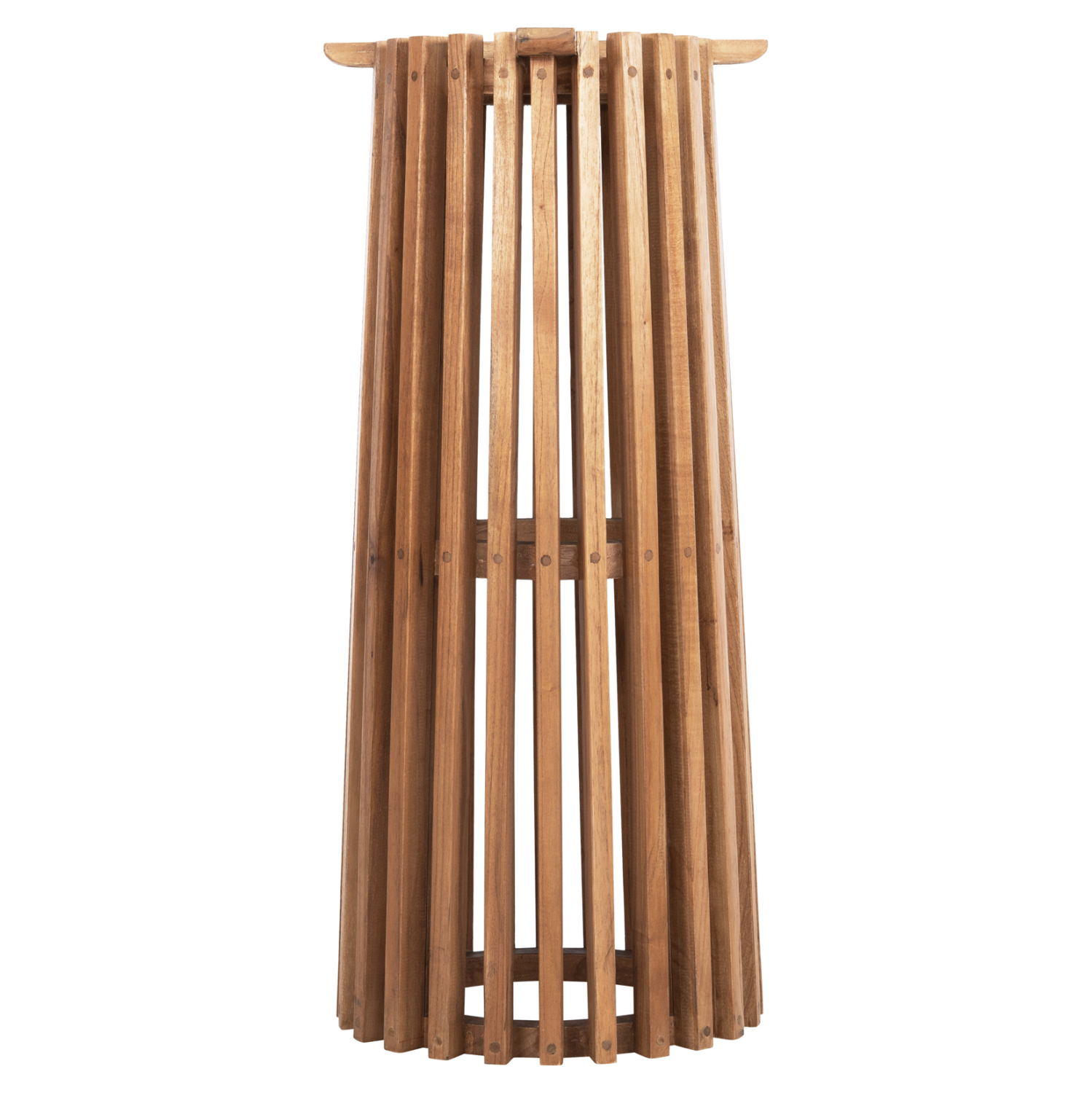 ΒΑΣΗ BAR STAND ΕΣΩΤ.ΧΩΡΟΥ ΜΕΣ.ΥΨΟΥΣ ΣΤΡΟΓΓΥΛΗ FRANTZ MINDI ΞΥΛΟ ΣΕ ΦΥΣΙΚΟ Φ40x90Υεκ. 3