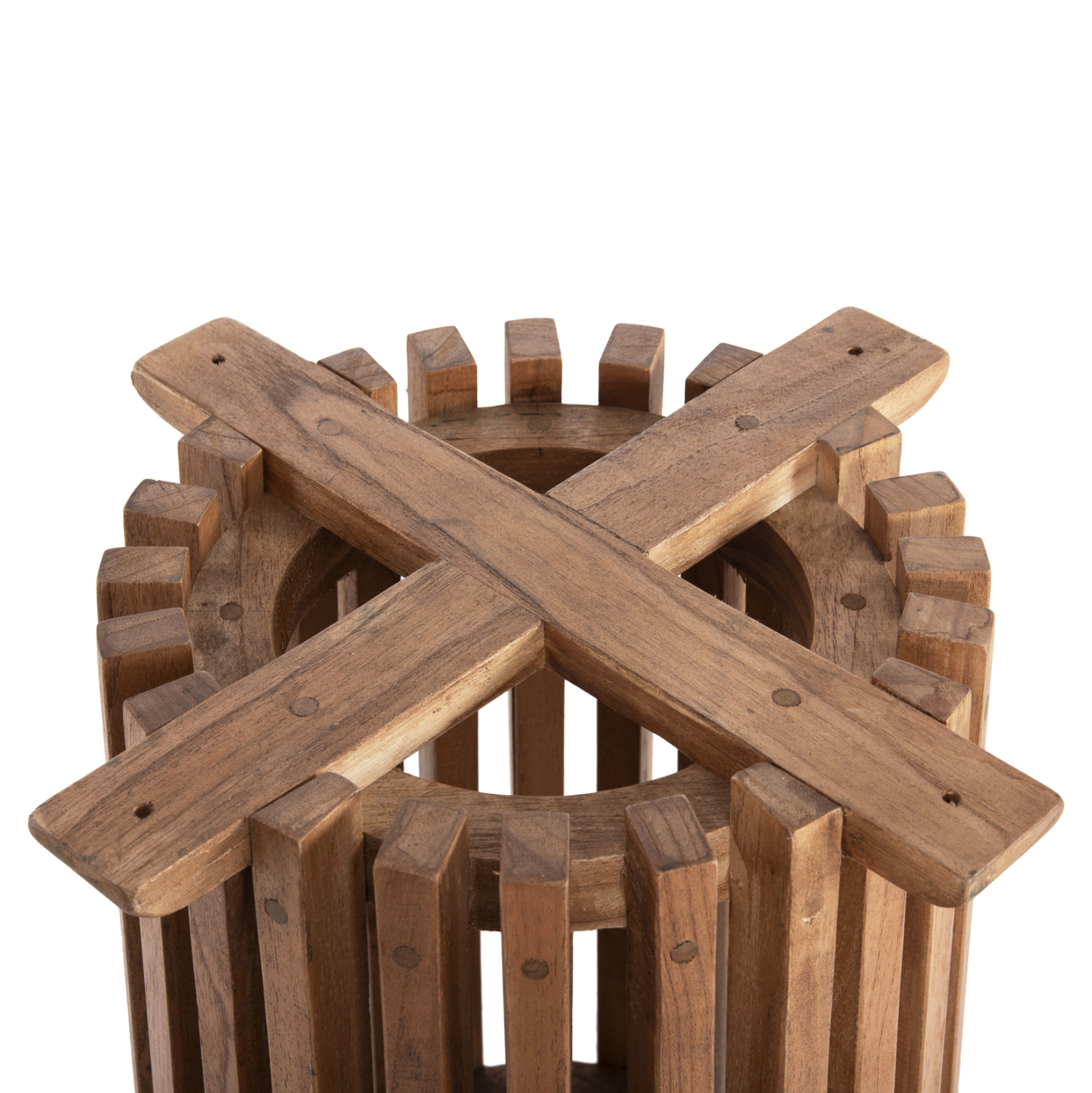 ΒΑΣΗ BAR STAND ΕΣΩΤ.ΧΩΡΟΥ ΜΕΣ.ΥΨΟΥΣ ΣΤΡΟΓΓΥΛΗ FRANTZ MINDI ΞΥΛΟ ΣΕ ΦΥΣΙΚΟ Φ40x90Υεκ. 4