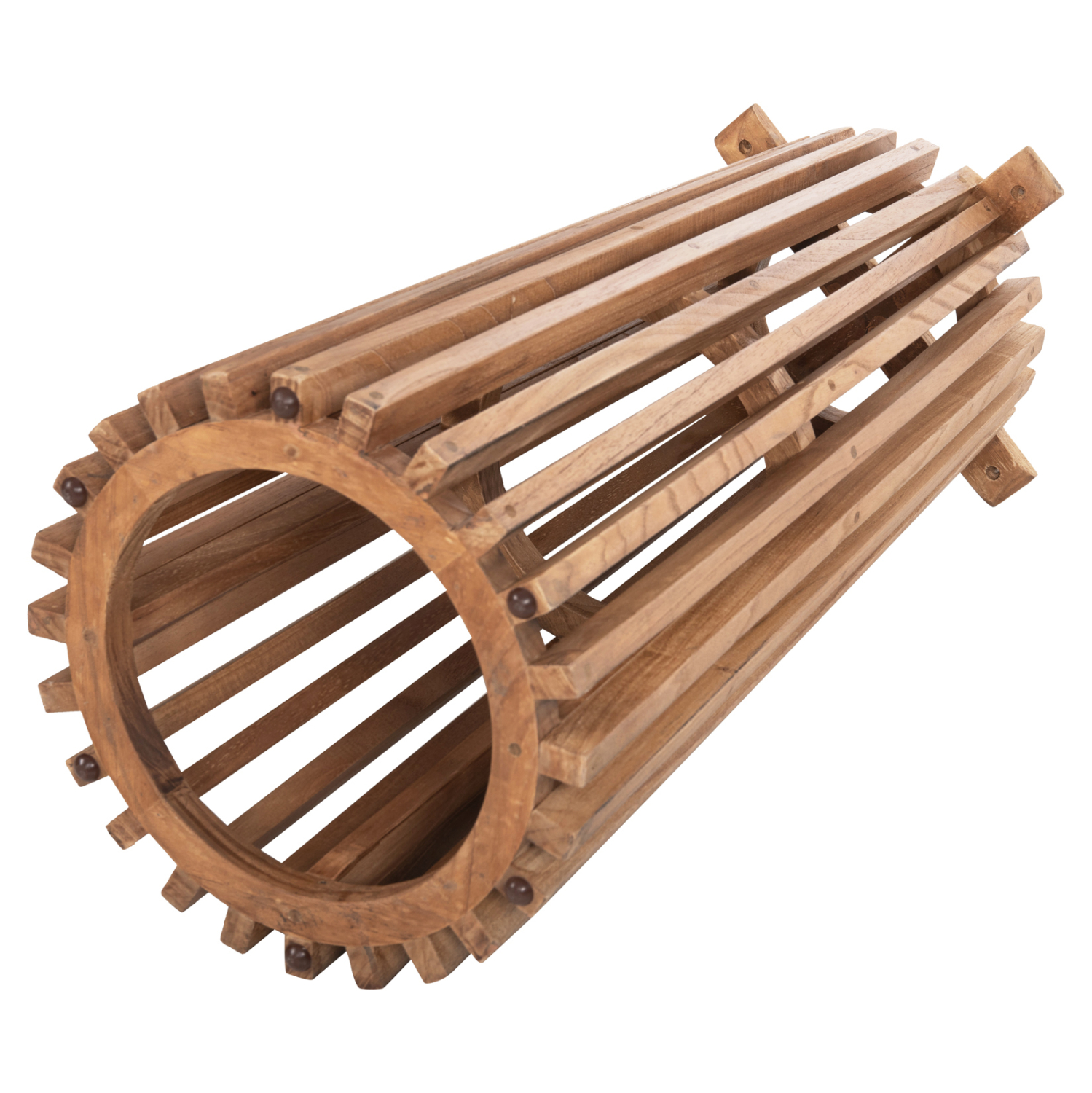 ΒΑΣΗ BAR STAND ΕΣΩΤ.ΧΩΡΟΥ ΜΕΣ.ΥΨΟΥΣ ΣΤΡΟΓΓΥΛΗ FRANTZ MINDI ΞΥΛΟ ΣΕ ΦΥΣΙΚΟ Φ40x90Υεκ. 5