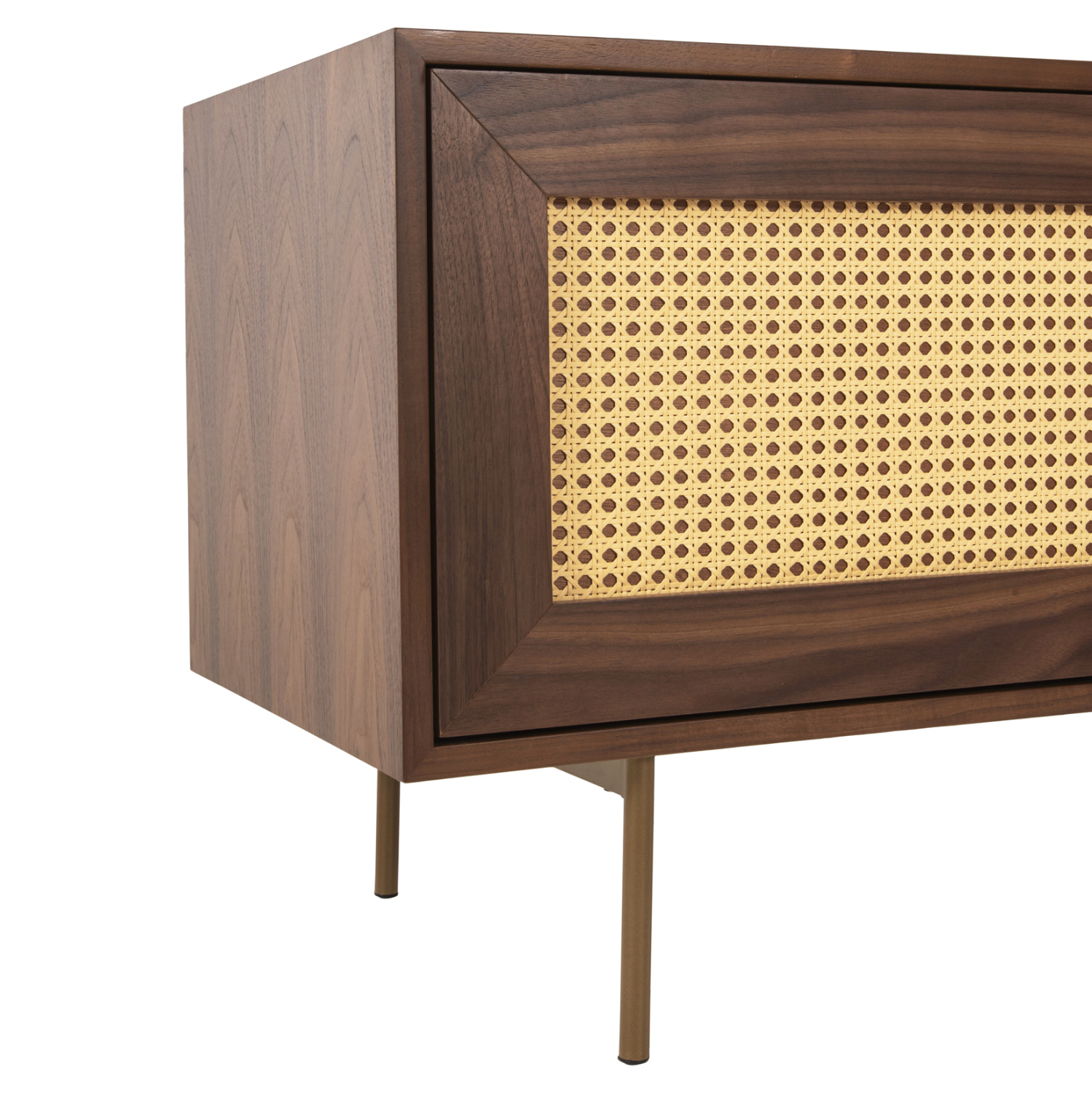 ΕΠΙΠΛΟ ΤΗΛΕΟΡΑΣΗΣ MEEN MDF ΜΕ ΚΑΠΛΑΜΑ ΚΑΡΥΔΙΑΣ-ΧΡΥΣΑ ΠΟΔΙΑ 160x40x52Υεκ. 9