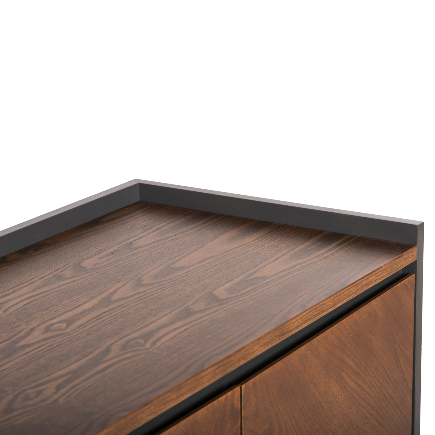 ΜΠΟΥΦΕΣ BEEN MDF ΣΕ ΣΚΟΥΡΟ ΓΚΡΙ & ΚΑΡΥΔΙ ΚΑΠΛΑΜΑ 170x43x83Υεκ. 7