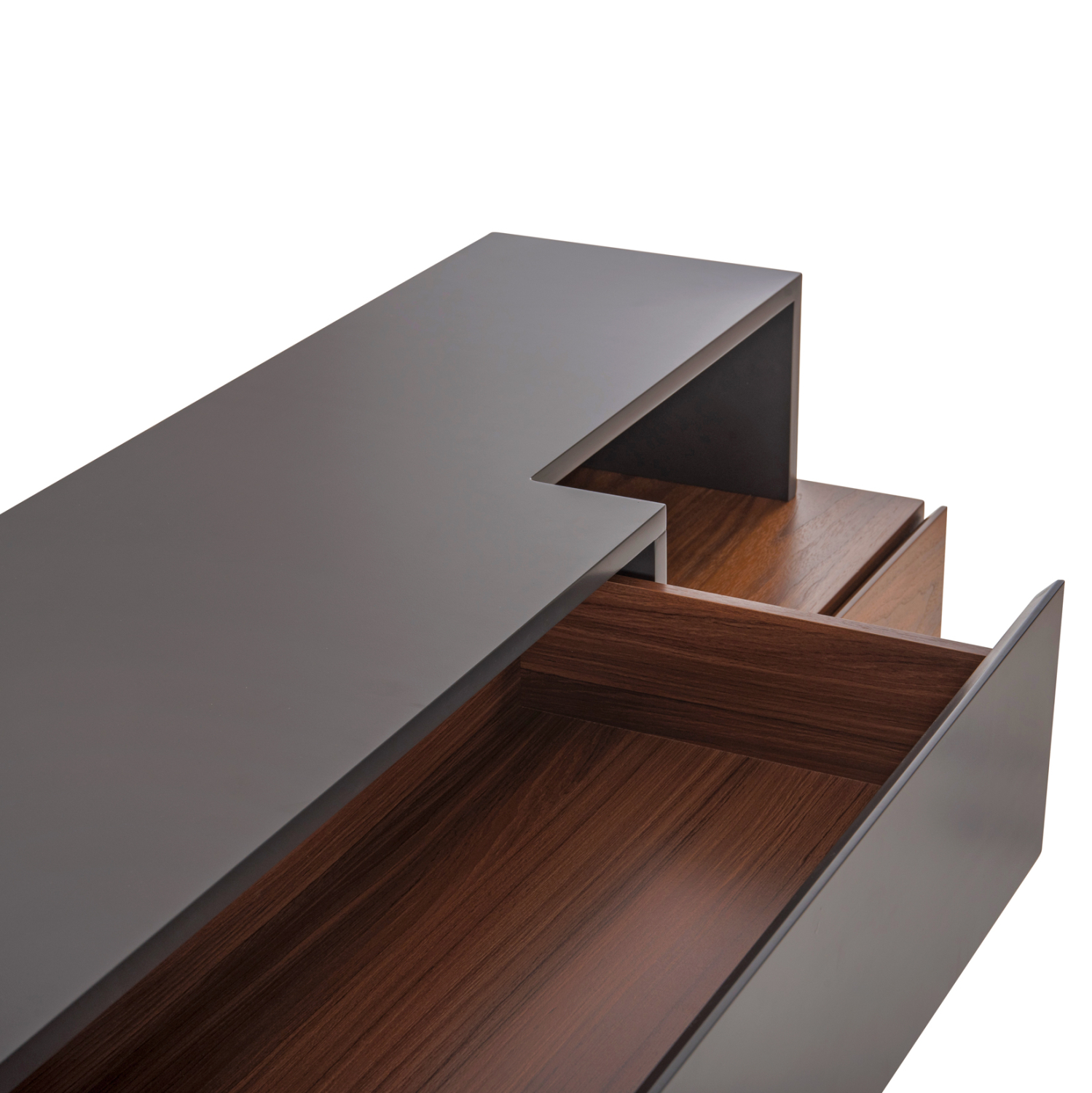 ΜΠΟΥΦΕΣ PREDA MDF ΜΕ ΚΑΡΥΔΙ & ΣΚΟΥΡΟ ΓΚΡΙ ΚΑΠΛΑΜΑ 167x28-40x80Υεκ. 7