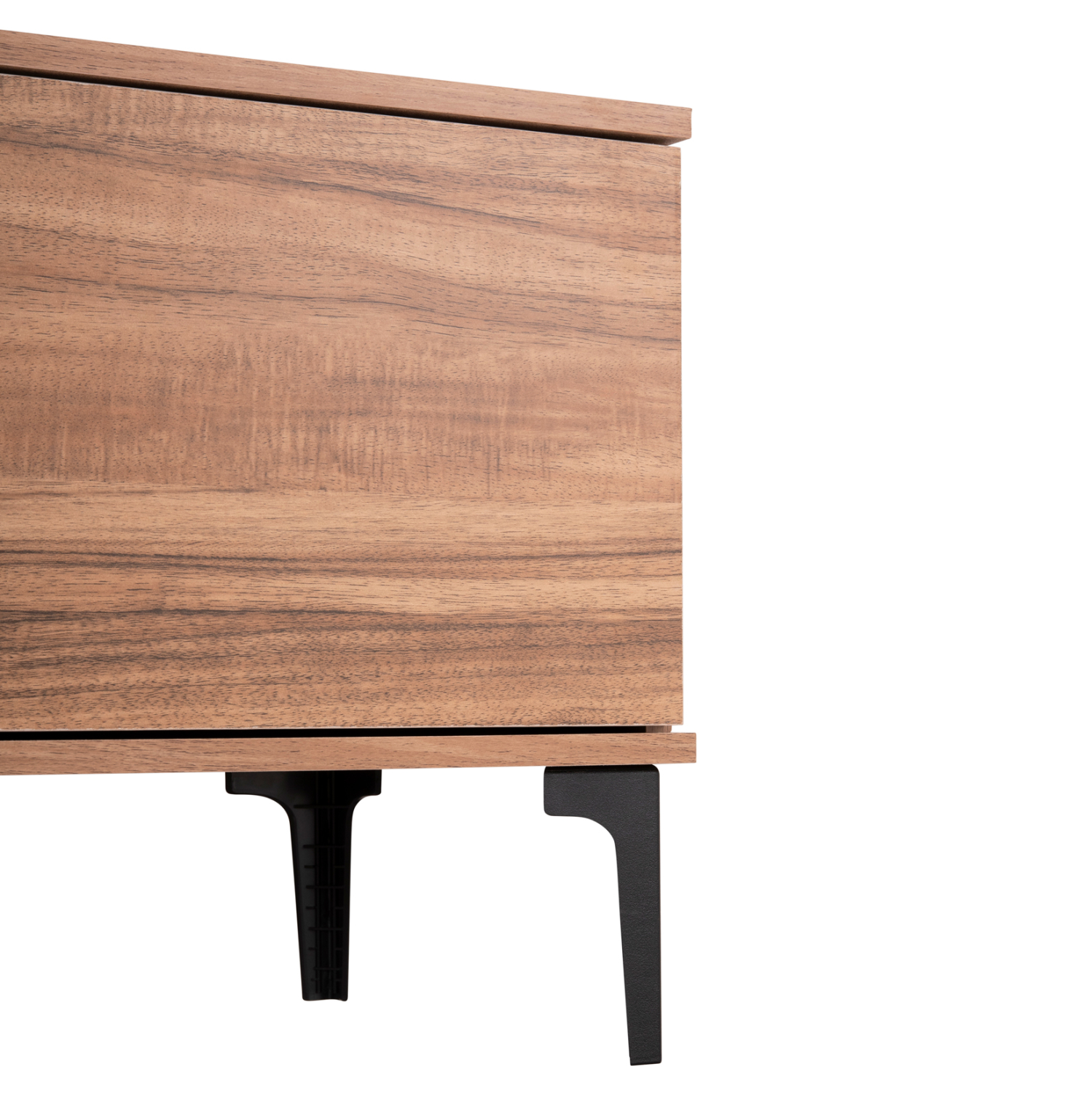 ΕΠΙΠΛΟ ΤΗΛΕΟΡΑΣΗΣ ΣΕΙΡΑ HARRY ΜΕΛΑΜΙΝΗ ΦΥΣΙΚΟ ΞΥΛΟΥ-ΜΑΥΡΟ 200x40x47,5Υεκ. 8