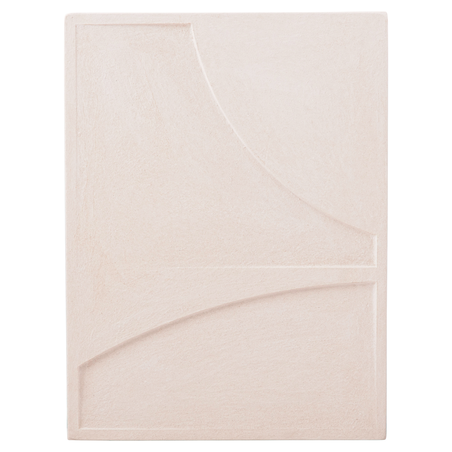 ΠΙΝΑΚΑΣ ΟΡΘΟΓΩΝΙΟΣ ΣΕΙΡΑ SANTORINI MDF ΥΠΟΛΕΥΚΟ ΧΡΩΜΑ 60x4(πάχος)x80Υεκ. 1