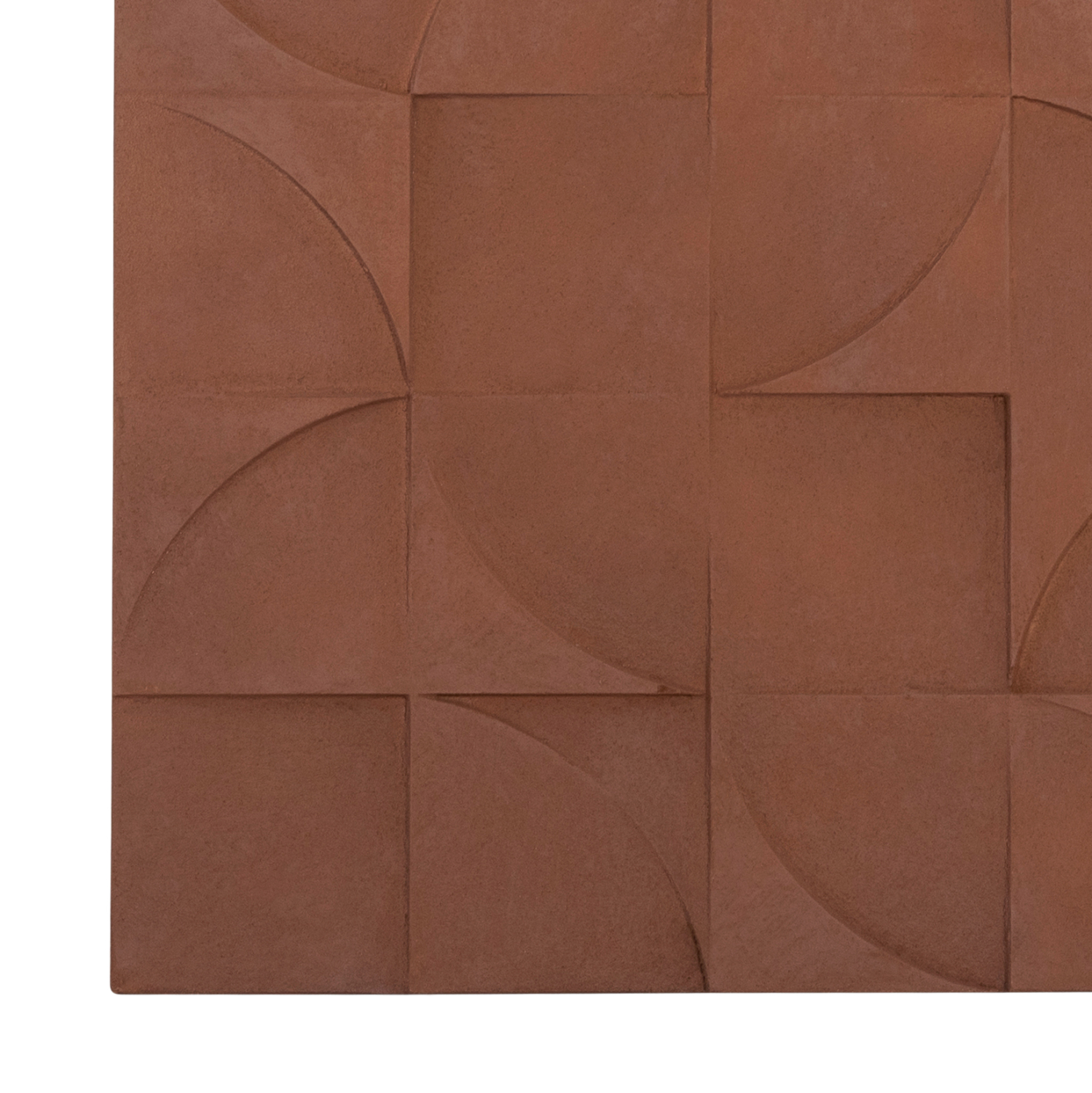 ΠΙΝΑΚΑΣ ΤΕΤΡΑΓΩΝΟΣ ΣΕΙΡΑ SANTORINI MDF ΣΕ ΚΑΦΕ ΧΡΩΜΑ 80x5(πάχος)x80Υεκ. 5