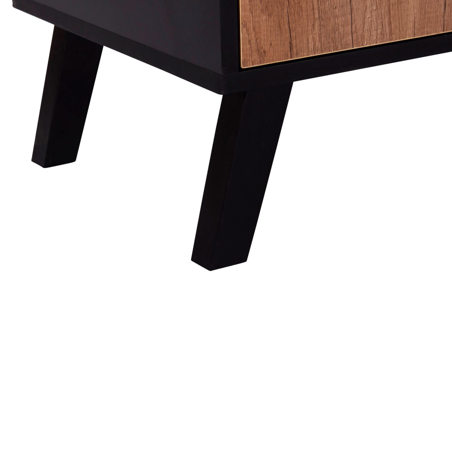 ΕΠΙΠΛΟ ΤΗΛΕΟΡΑΣΗΣ KRUDEN ΜΕΛΑΜΙΝΗ ΣΕ ΜΑΥΡΟ-ΦΥΣΙΚΟ 180x40x51Υεκ. 10