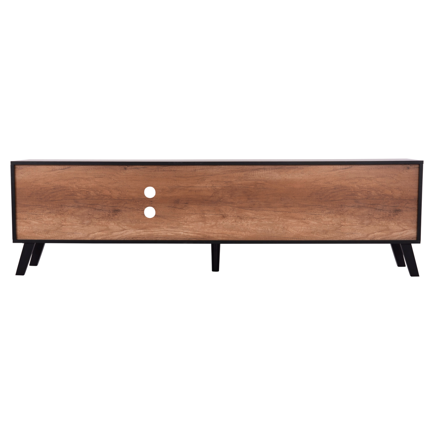 ΕΠΙΠΛΟ ΤΗΛΕΟΡΑΣΗΣ KRUDEN ΜΕΛΑΜΙΝΗ ΣΕ ΜΑΥΡΟ-ΦΥΣΙΚΟ 180x40x51Υεκ. 6