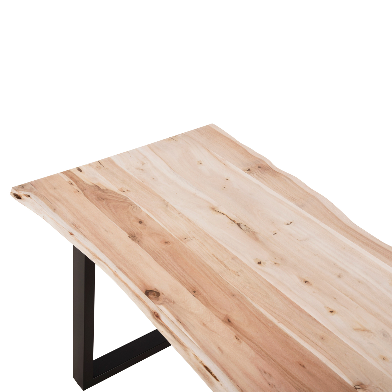 ΤΡΑΠΕΖΙ ΤΡΑΠΕΖΑΡΙΑΣ MONTANA SLIM ΞΥΛΟ ΑΚΑΚΙΑΣ ΣΕ ΑΝΟΙΧΤΟ ΦΥΣΙΚΟ 140x80x77Υεκ 5