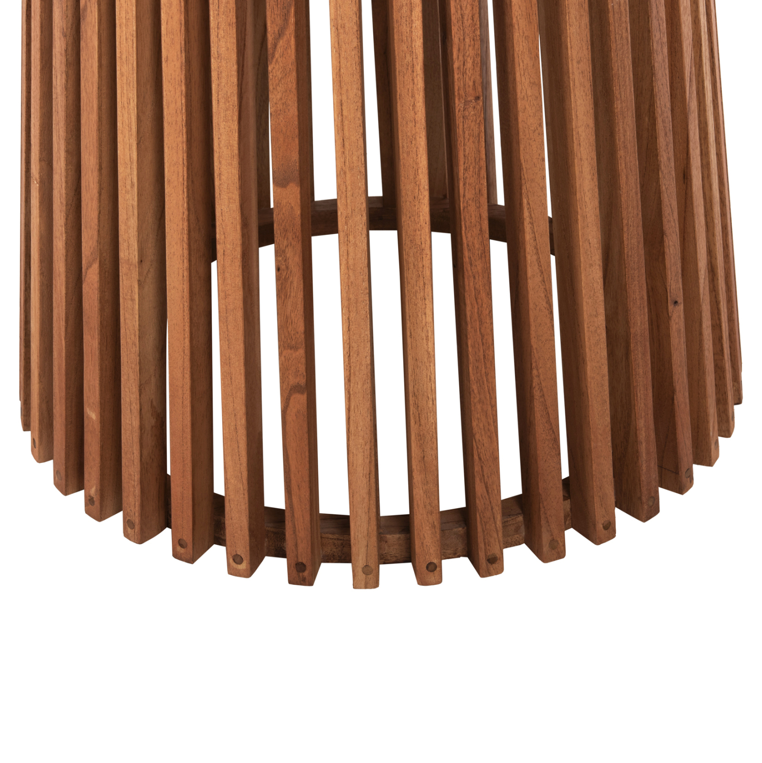 ΤΡΑΠΕΖΙ ΤΡΑΠΕΖΑΡΙΑΣ FRANTZ ΜΑΣΙΦ MINDI ΞΥΛΟ ΣΕ ΦΥΣΙΚΟ Φ120X76,5Υεκ. 3