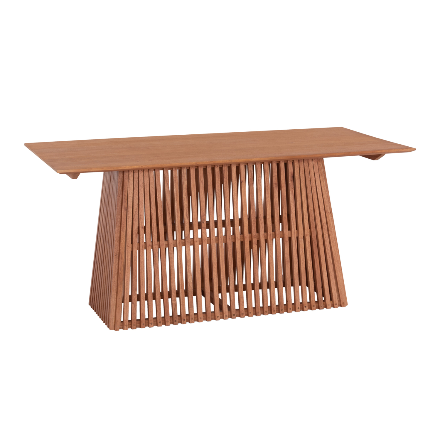 ΤΡΑΠΕΖΙ ΤΡΑΠΕΖΑΡΙΑΣ ΟΡΘΟΓΩΝΙΟ FRANTZ ΜΑΣΙΦ MINDI ΞΥΛΟ 160x79,5x76,5Yεκ. 1