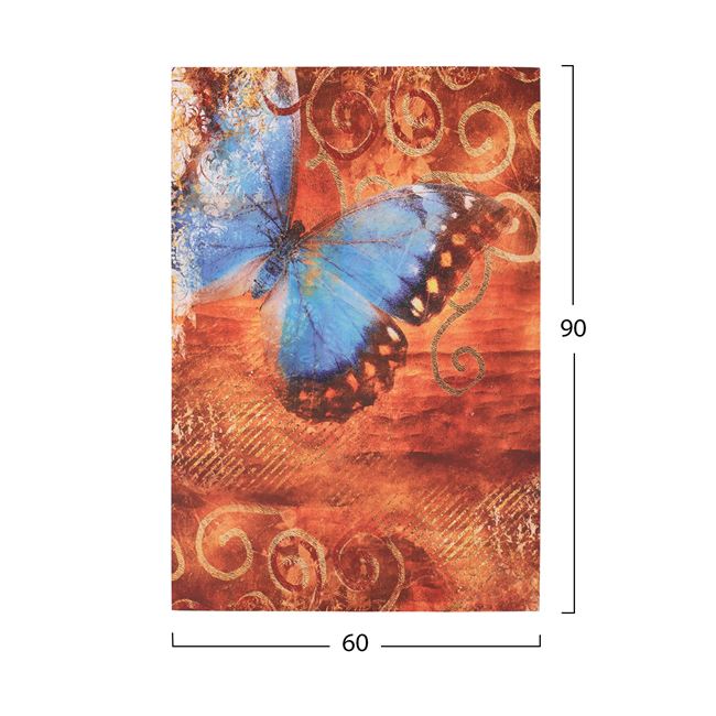 ΠΙΝΑΚΑΣ ΚΑΜΒΑΣ BUTTERFLY 60X90X2.5 εκ. 2