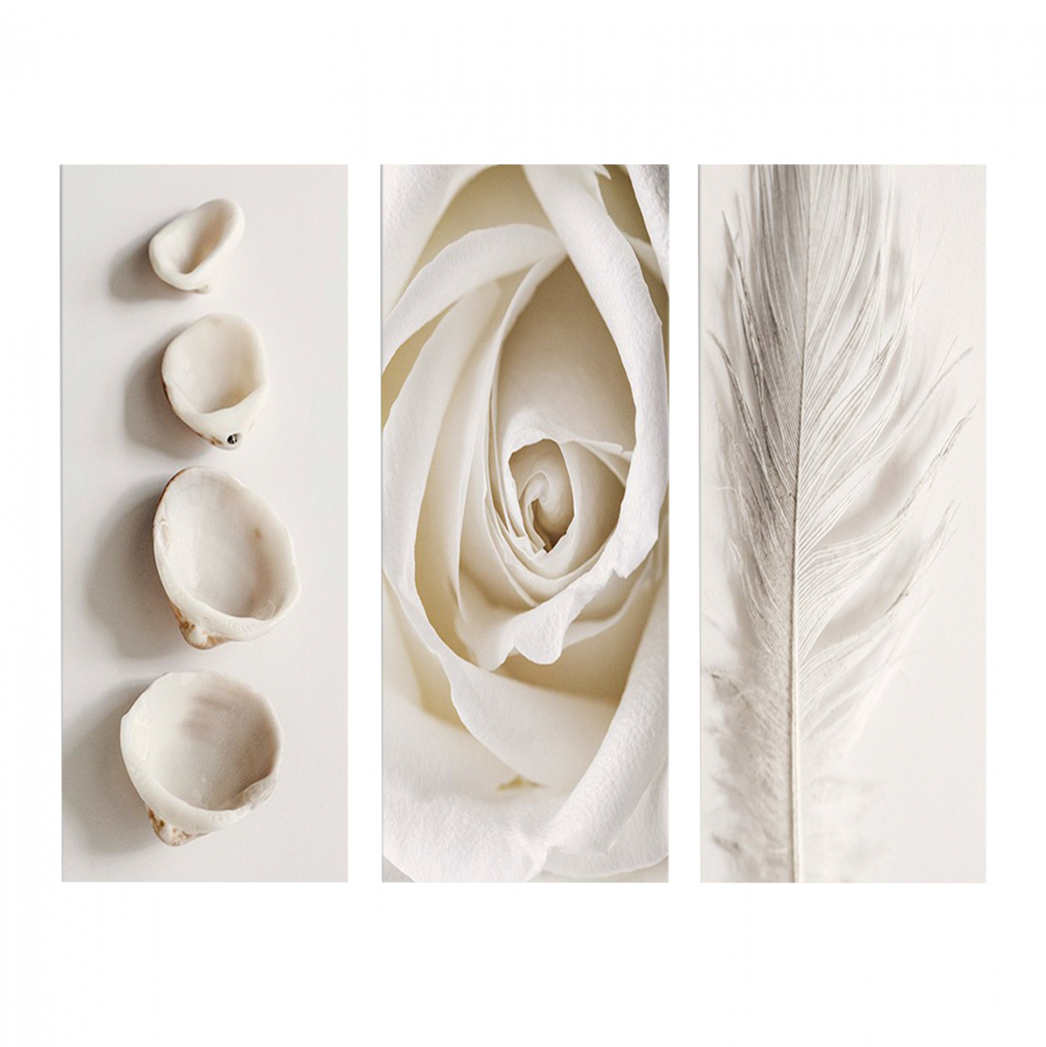 ΠΙΝΑΚΑΣ ΤΡΙΠΤΥΧΟ MDF NATURAL ELEMENTS 60X0,3X50 εκ. 1