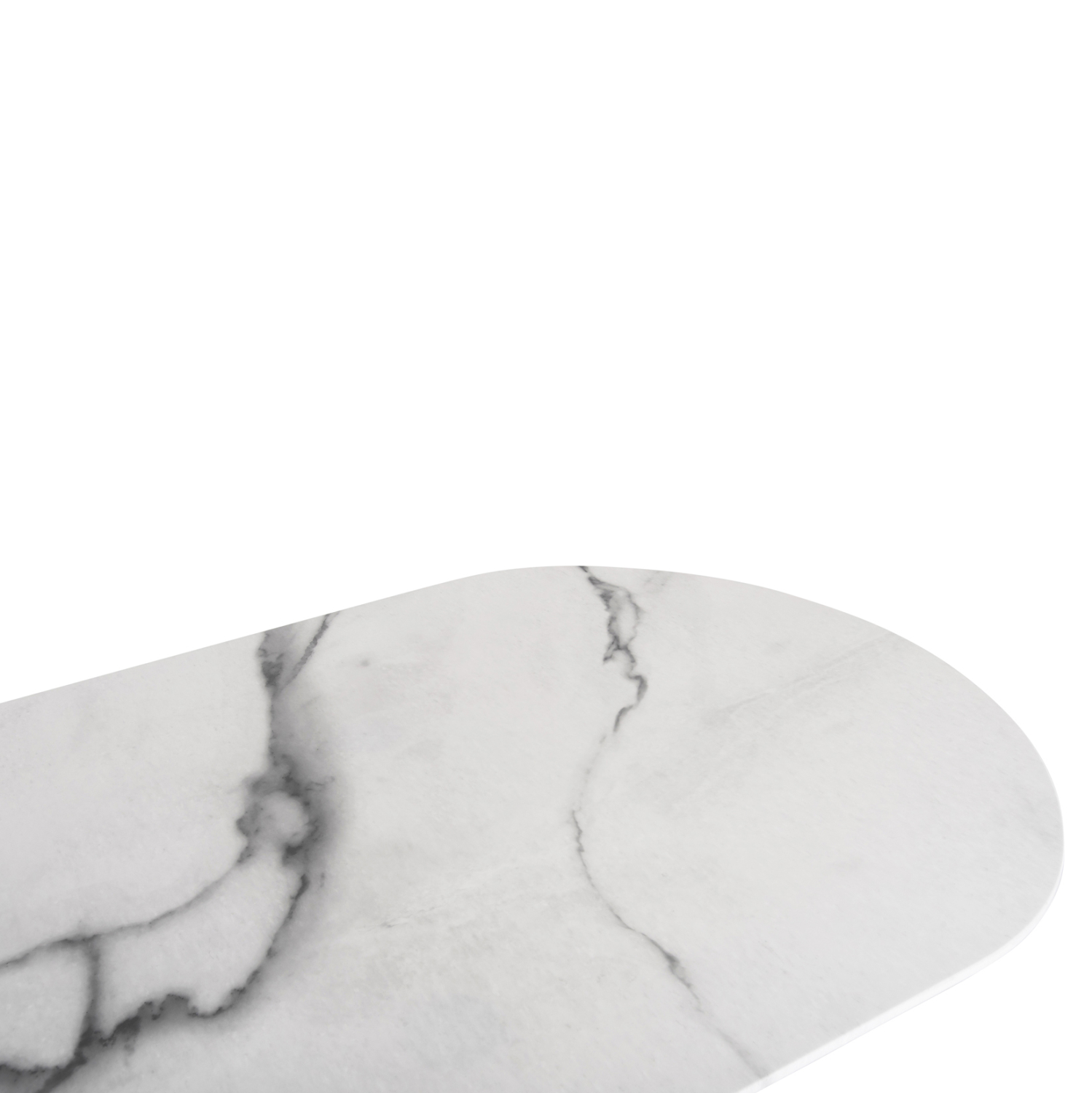 ΤΡΑΠΕΖΙ ΤΡΑΠΕΖΑΡΙΑΣ PRENTIS 12mmΚΕΡΑΜΙΚΟ ΛΕΥΚΟ ΜΑΡΜΑΡΟ-ΛΕΥΚΟ ΜΕΤΑΛΛΟ 7