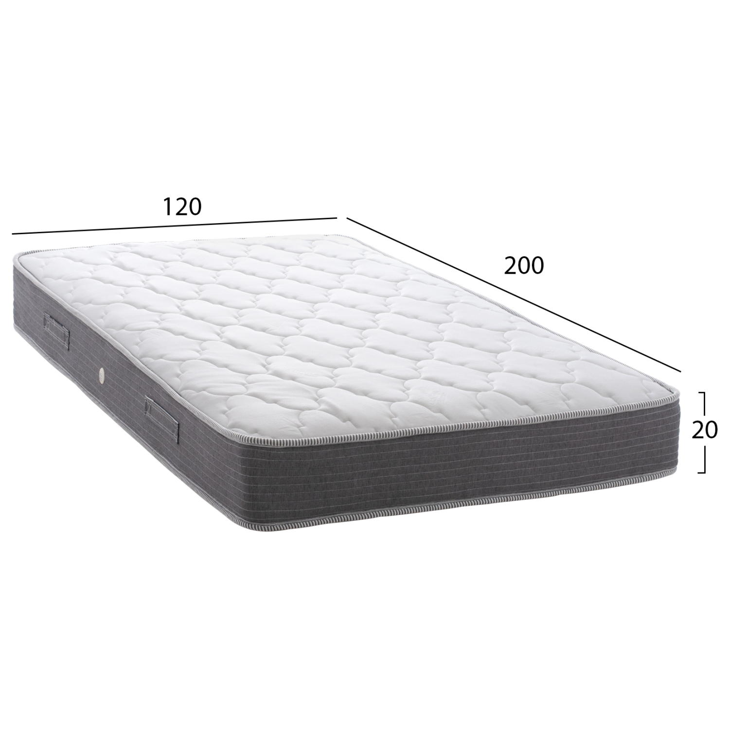 ΣΤΡΩΜΑ DREAMTOPIA ΣΕΙΡΑ LULLABY ALOE VERA BONNELL SPRING 120x200x20Y εκ. 2