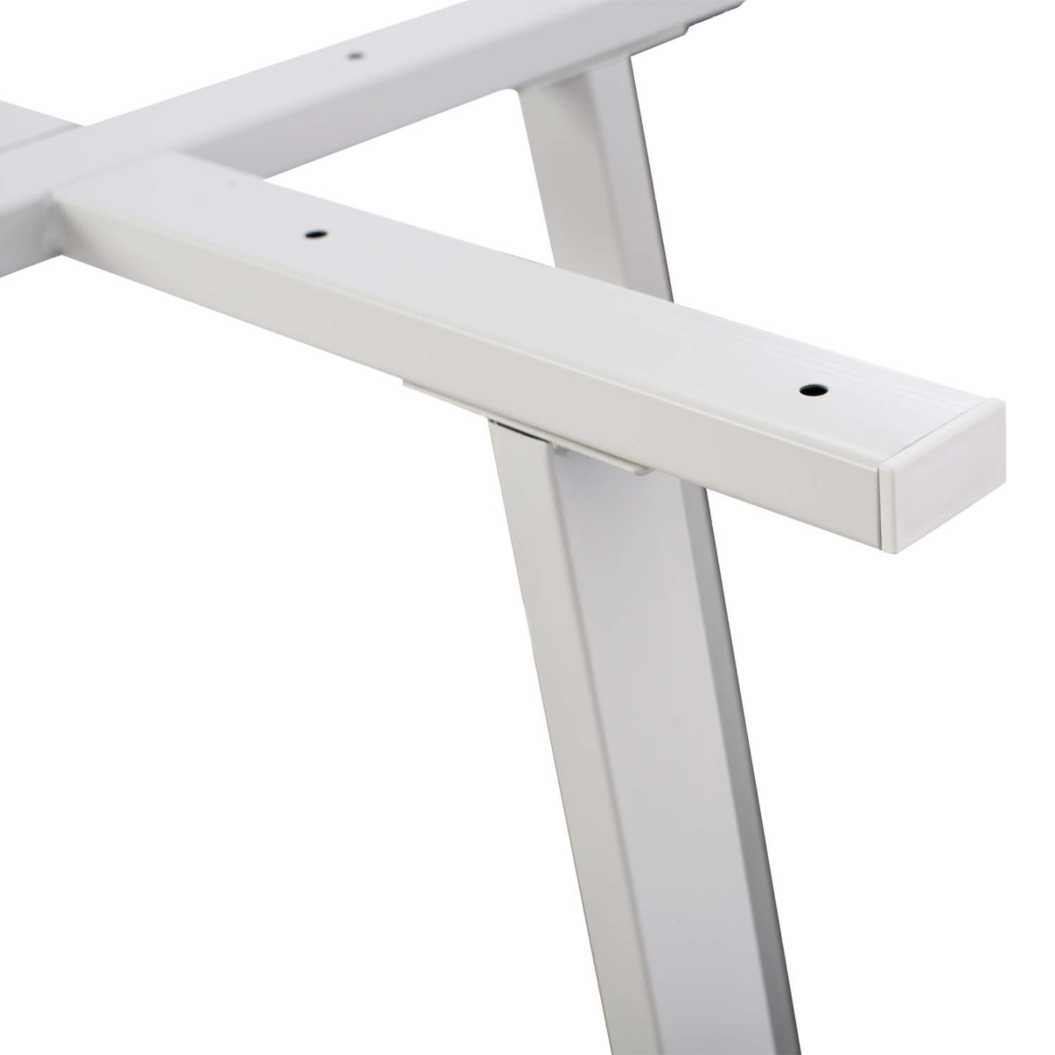 ΒΑΣΗ ΤΡΑΠΕΖΙΟΥ ΛΕΥΚΗ ΜΕΤΑΛΛΙΚΗ 60x60x72 εκ. 3