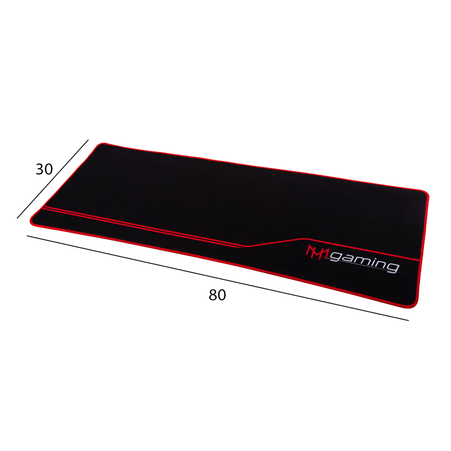 MOUSEPAD ΓΙΑ ΓΡΑΦΕΙΑ GAMING ΥΦΑΣΜΑ ΣΕ ΜΑΥΡΟ ΧΡΩΜΑ 2