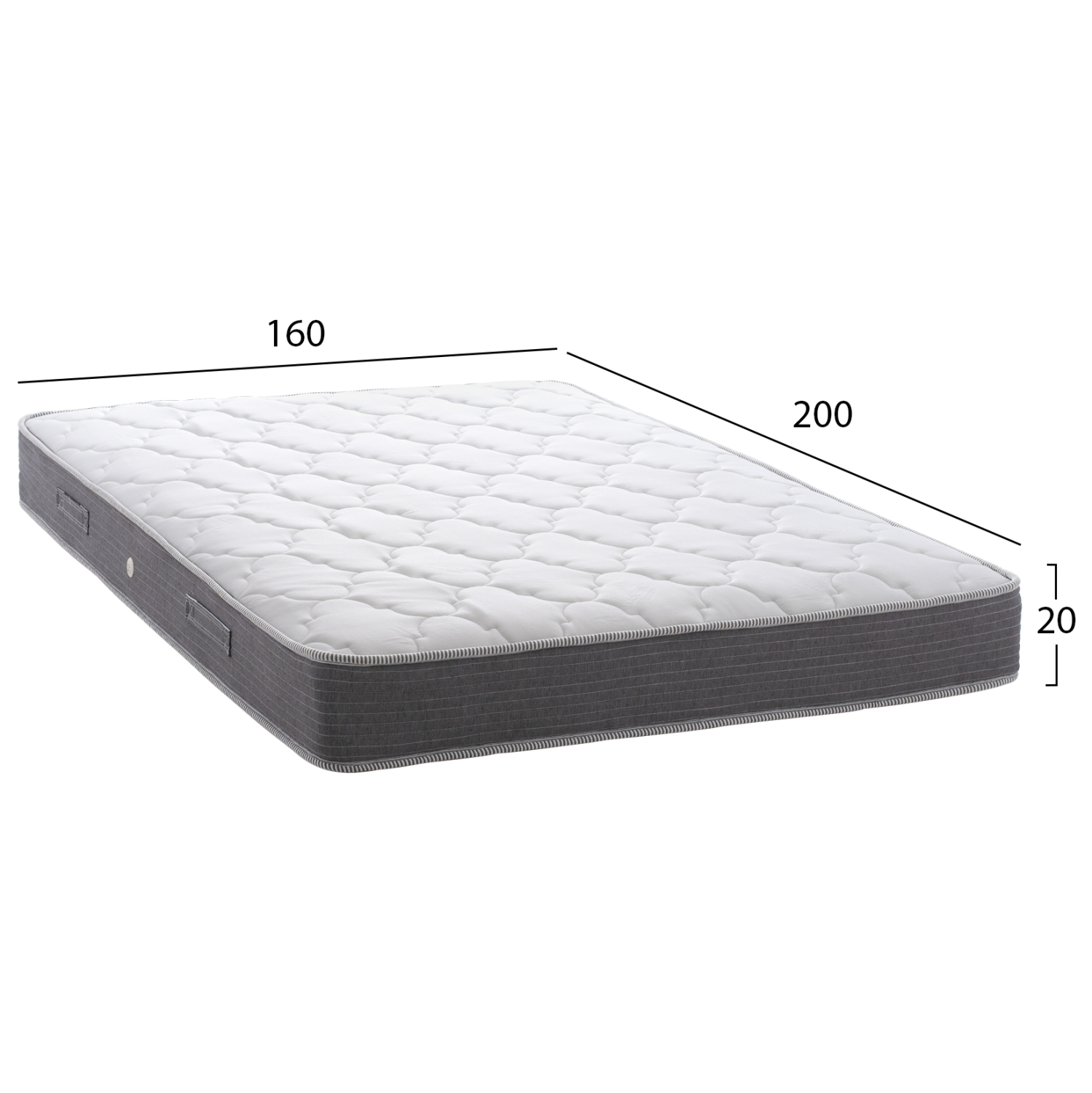 ΣΤΡΩΜΑ DREAMTOPIA ΣΕΙΡΑ LULLABY ALOE VERA BONNELL SPRING 160x200x20Y εκ. 2