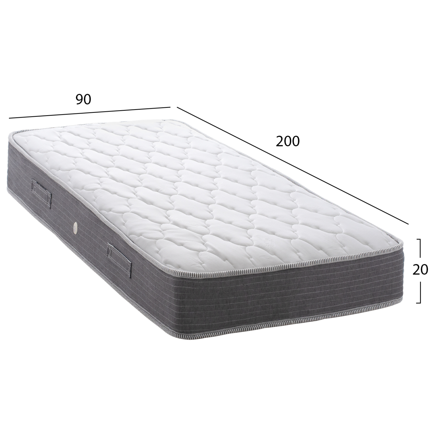 ΣΤΡΩΜΑ DREAMTOPIA ΣΕΙΡΑ LULLABY ALOE VERA BONNELL SPRING 90x200x20Y εκ. 2