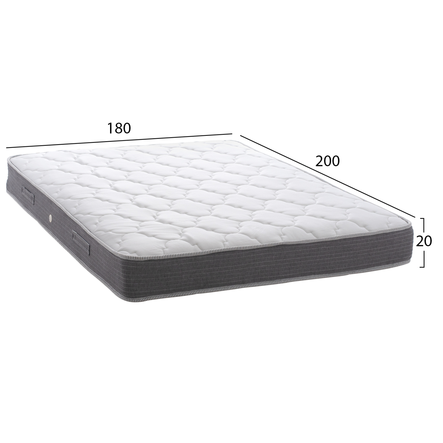 ΣΤΡΩΜΑ DREAMTOPIA ΣΕΙΡΑ LULLABY ALOE VERA BONNELL SPRING 180x200x20Yεκ. 2