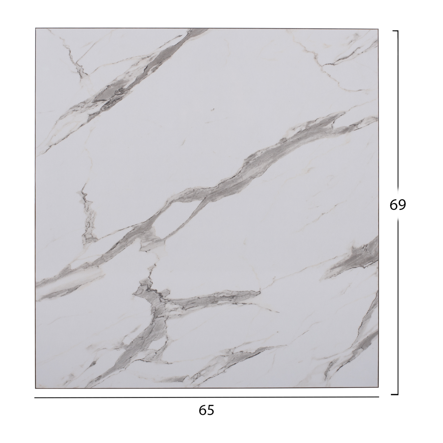 ΕΠΙΦΑΝΕΙΑ ΤΡΑΠΕΖΙΟΥ HPL MARBLE WHITE-GREY 5145 65X69 2