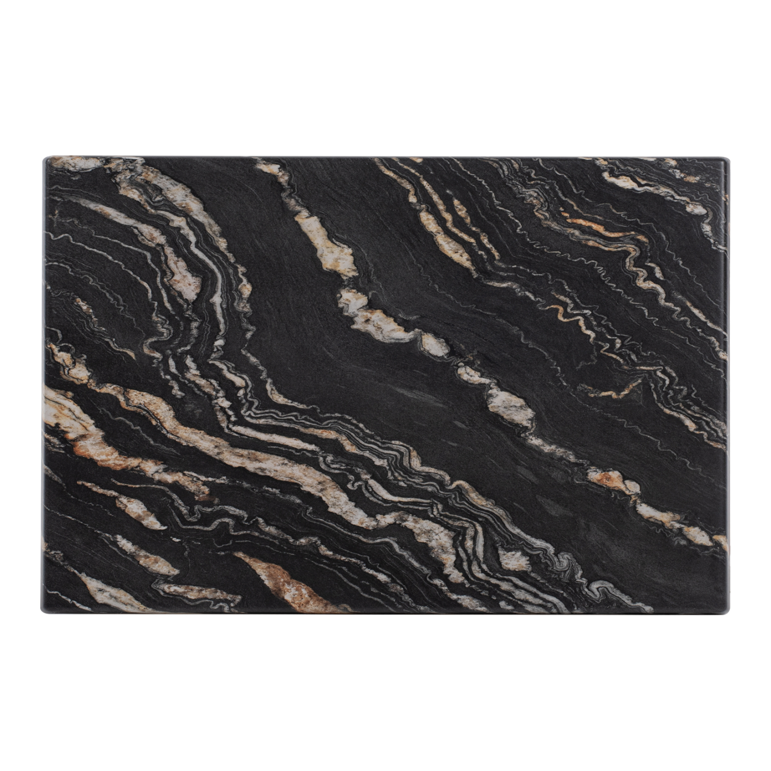 ΕΠΙΦΑΝΕΙΑ ΤΡΑΠΕΖΙΟΥ WERZALIT 120Χ80Χ3.5εκ. BLACK GOLD MARBLE 1