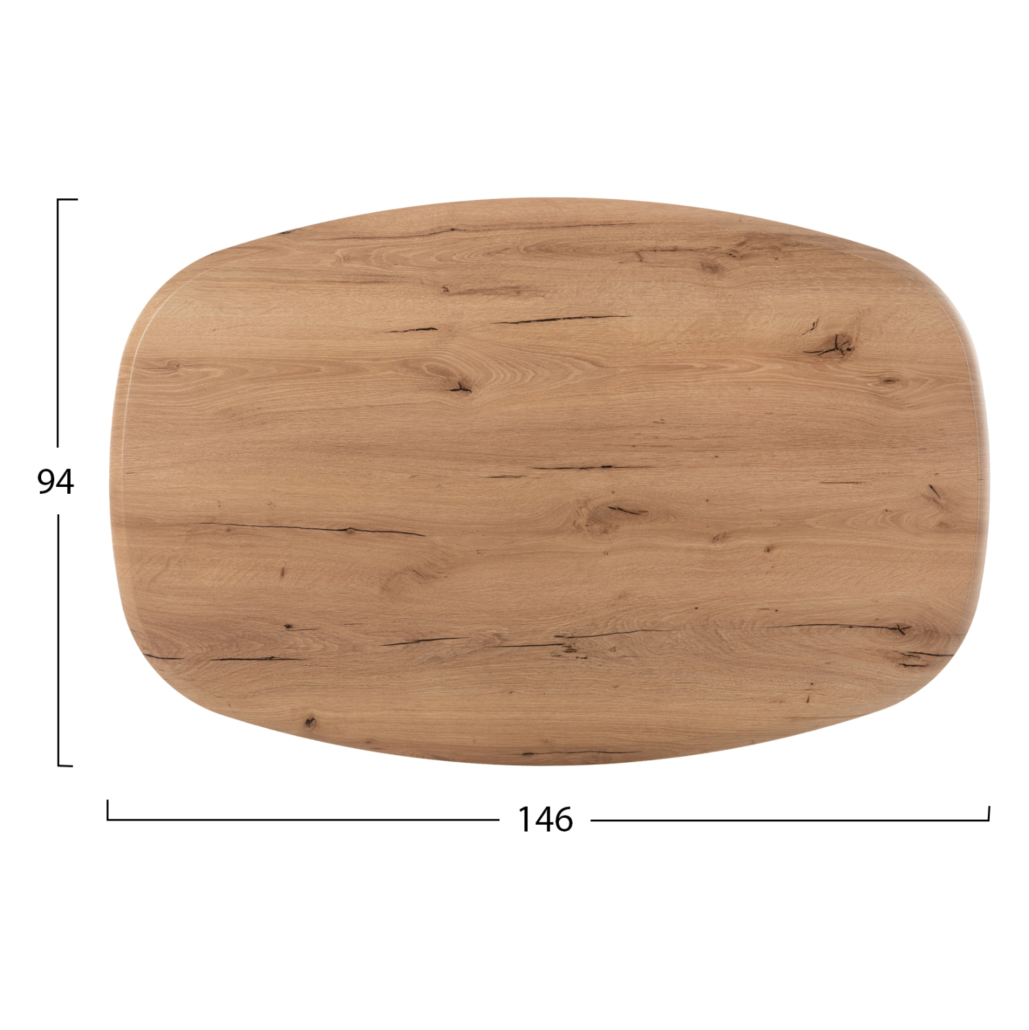 ΕΠΙΦΑΝΕΙΑ ΤΡΑΠΕΖΙΟΥ 4680 WERZALIT ΦΥΣΙΚΟ 146X94 εκ. 2