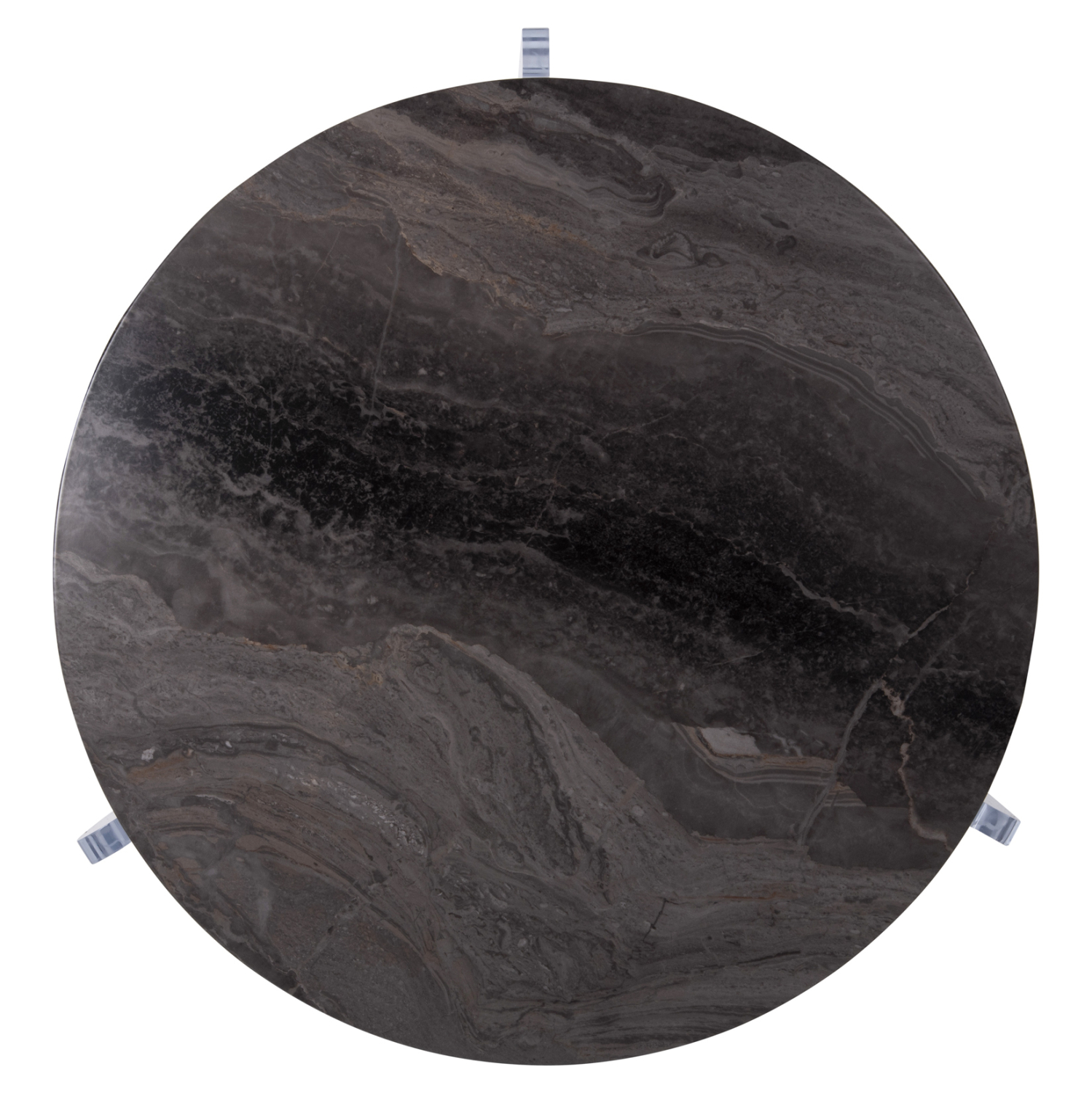 ΤΡΑΠΕΖΙ ΣΑΛΟΝΙΟΥ ACRYCON MDF ME ΥΔΑΤΟΑΠΩΘΗΤΙΚΗ ΕΠΙΣΤΡΩΣΗ-ΑΚΡΥΛΙΚΑ ΠΟΔΙΑ Φ64x51Yεκ. 6