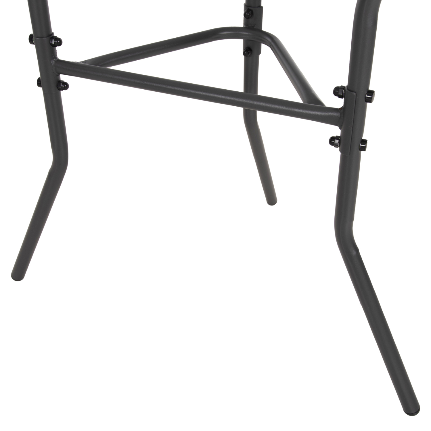 ΤΡΑΠΕΖΙ ΗΜΙΚΥΚΛΙΚΟ LIMA ΜΕΤΑΛΛΙΚΟ ΓΚΡΙ ΜΕ ΓΥΑΛΙΝΟ TOP 70x40x64,5Υεκ. 7