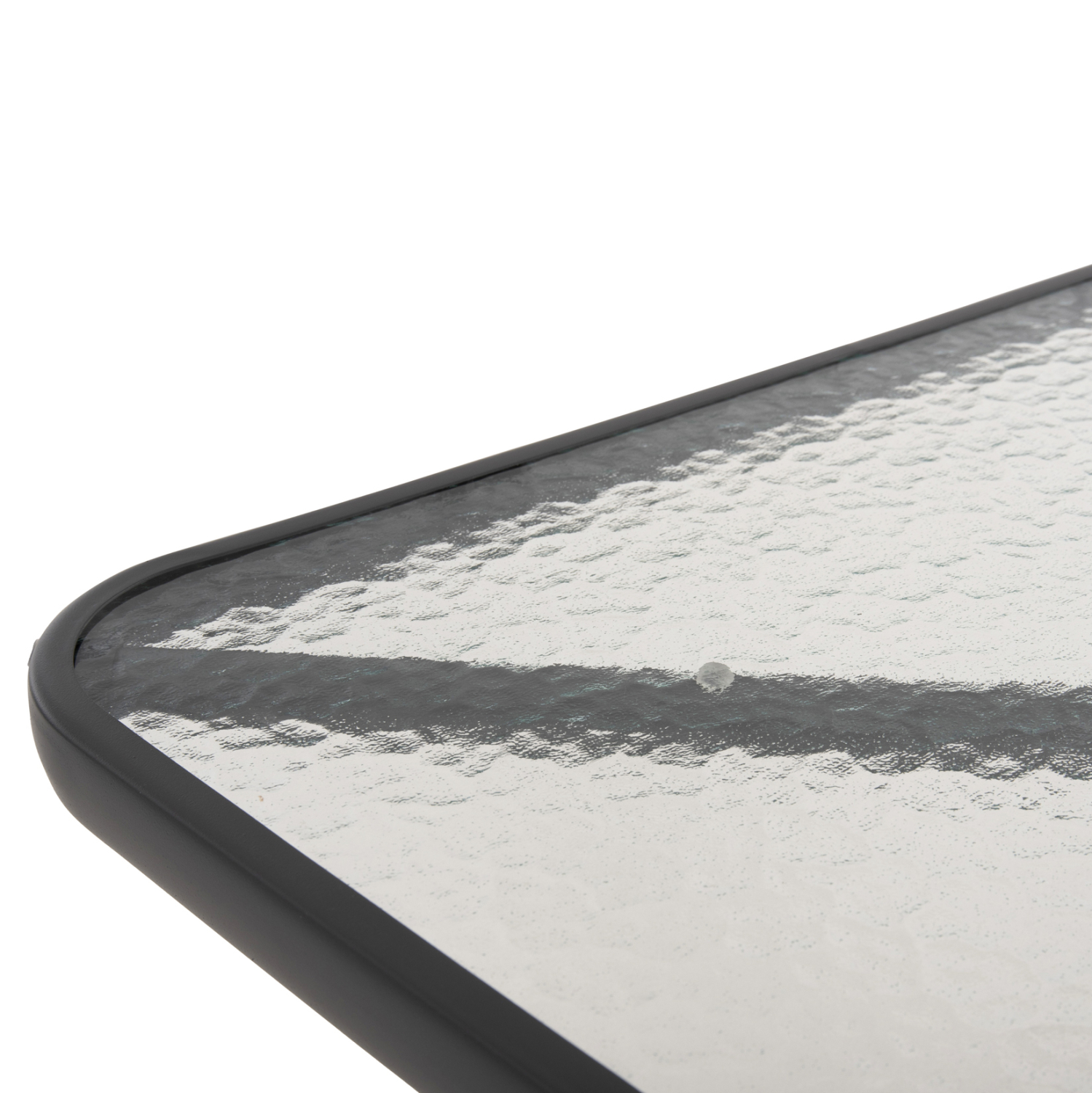 ΤΡΑΠΕΖΙ ΕΞΩΤ.ΧΩΡΟΥ FIGO ΜΕΤΑΛΛΟ ΓΚΡΙ-ΓΥΑΛΙΝΗ ΕΠΙΦΑΝΕΙΑ 80Χ80Χ71Υεκ 5