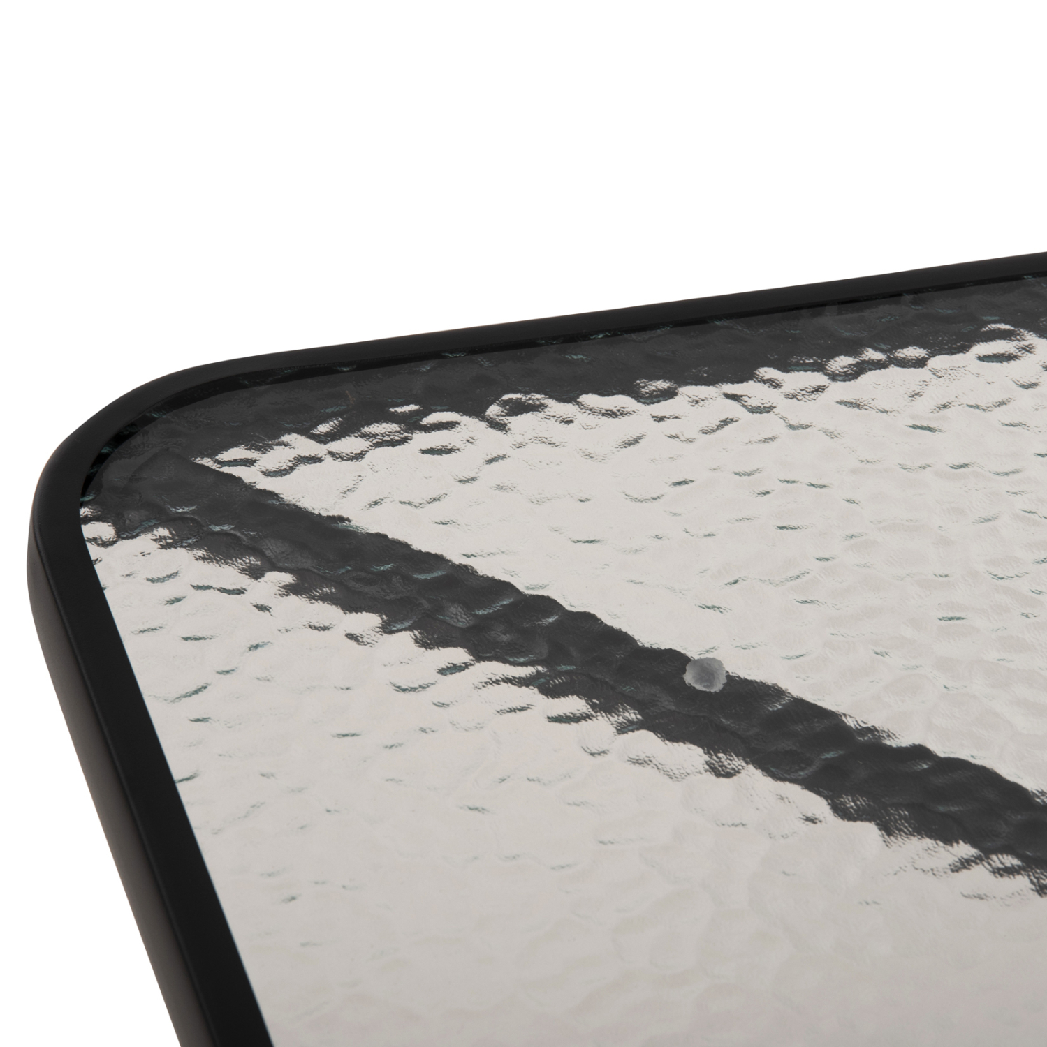 ΤΡΑΠΕΖΙ ΕΞΩΤ.ΧΩΡΟΥ FIGO ΜΕΤΑΛΛΟ ΜΑΥΡΟ-ΓΥΑΛΙΝΗ ΕΠΙΦΑΝΕΙΑ 80Χ80Χ71Υεκ 5