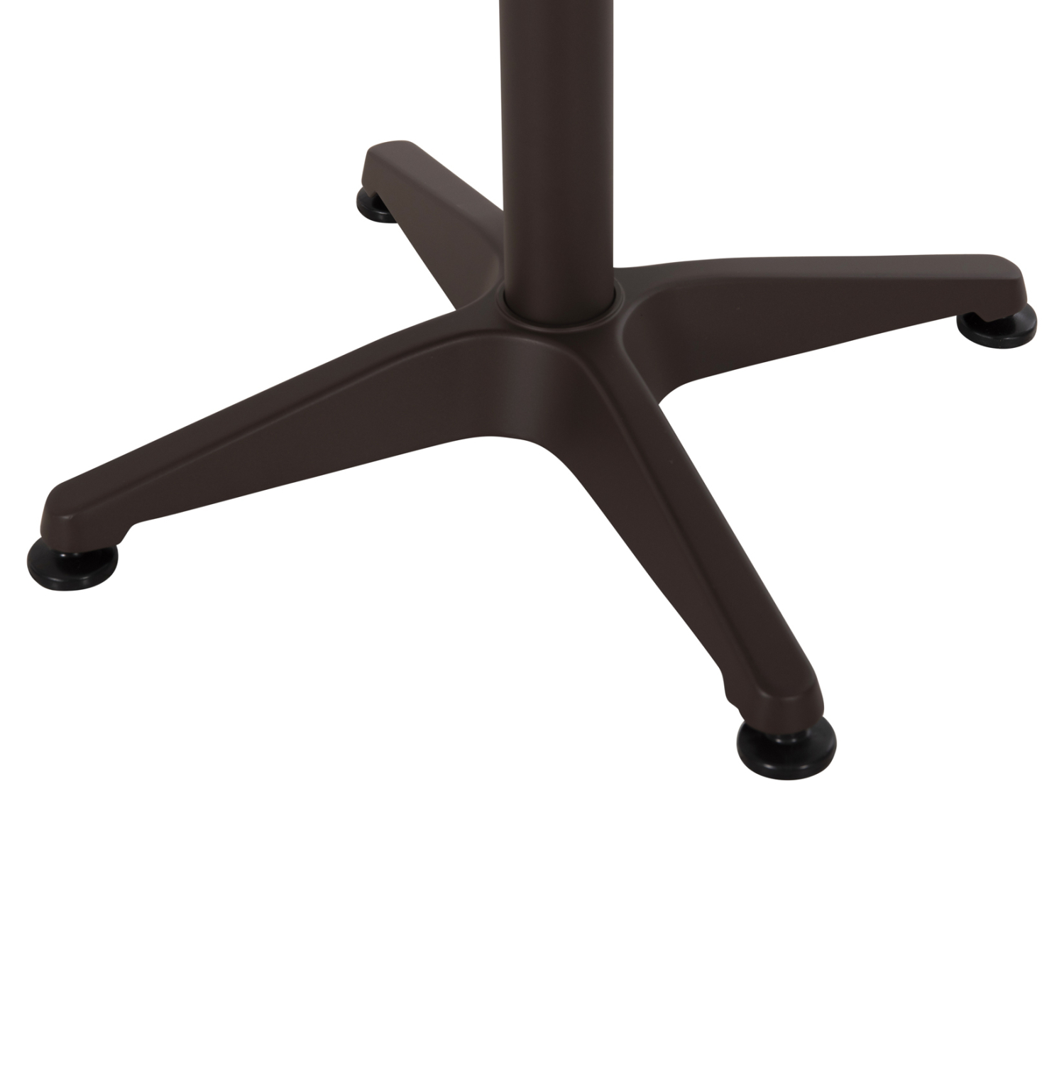 ΤΡΑΠΕΖΙ ΣΤΡΟΓΓΥΛΟ GOSS ΑΛΟΥΜΙΝΙΟ ΚΑΦΕ Φ60x70Υεκ. 6