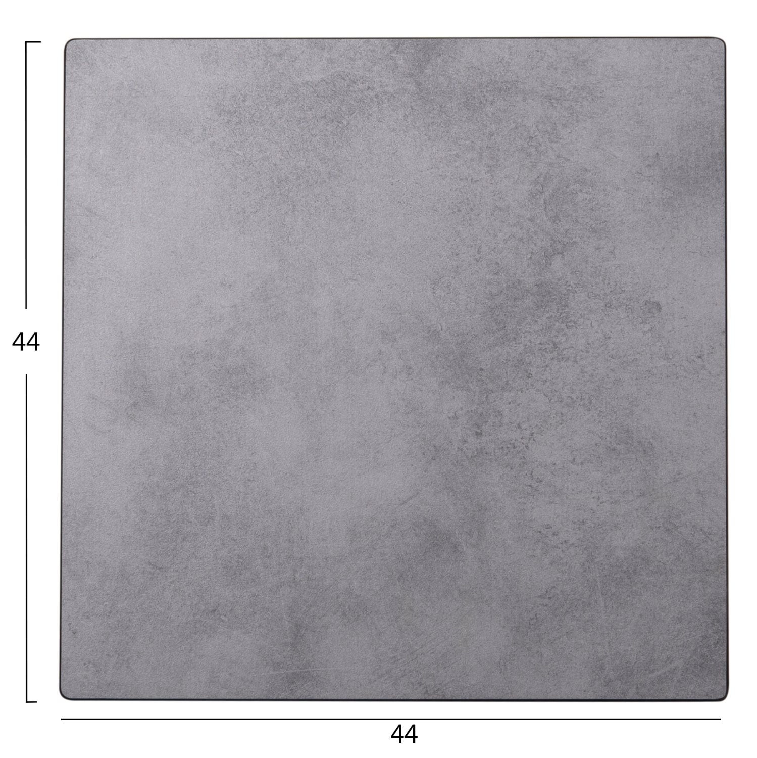 ΕΠΙΦΑΝΕΙΑ ΤΡΑΠΕΖΙΟΥ HPL ΤΕΤΡΑΓΩΝΗ COMPACT CEMENT 44Χ44Χ1.5εκ 2