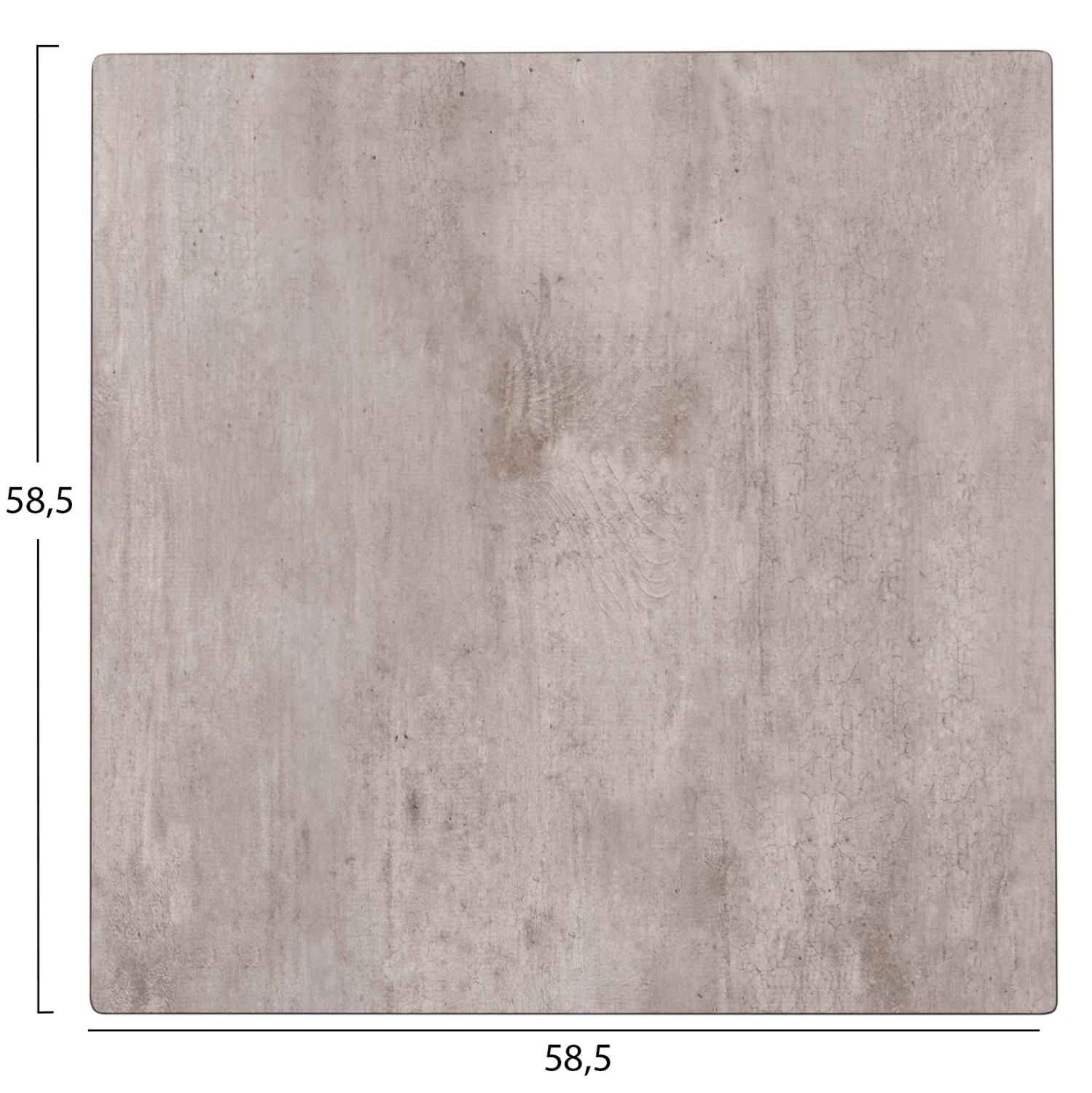 ΕΠΙΦΑΝΕΙΑ ΤΡΑΠΕΖΙΟΥ HPL ΤΕΤΡΑΓΩΝΗ CEMENT COMPACT 58.5X58.5X1.5εκ. 2