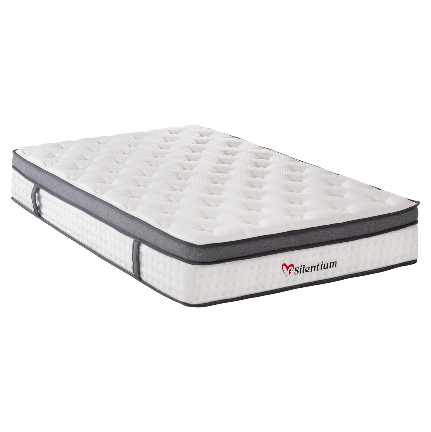 ΣΤΡΩΜΑ ΔΙΠΛΟ SILENTIUM POCKET SPRINGS--ΛΕΥΚΟ 140x200x30Υεκ. 1