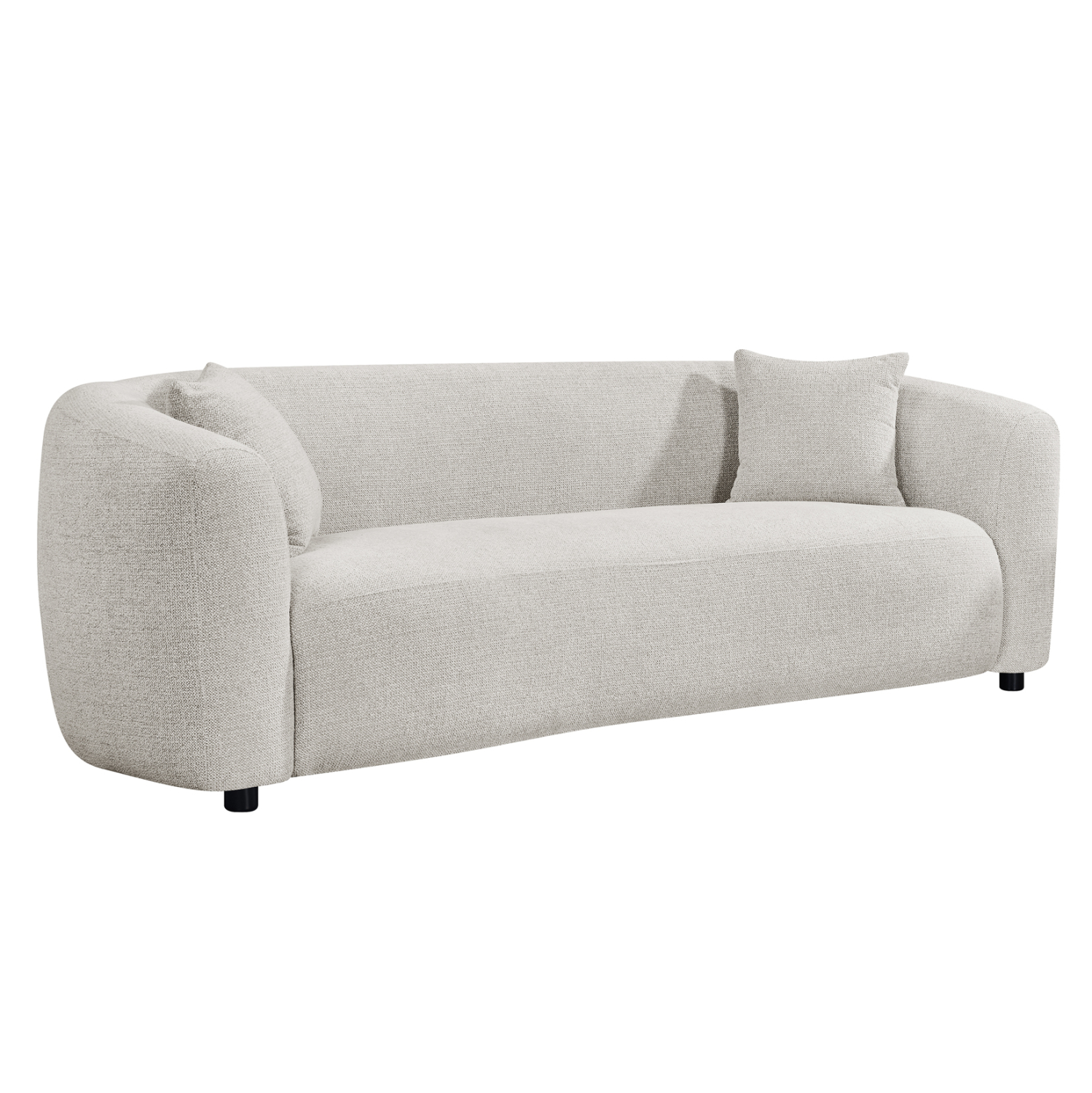 ΚΑΝΑΠΕΣ 3-ΘΕΣΙΟΣ NORD ΑΝΟΙΧΤΟ ΜΠΕΖ ΥΦΑΣΜΑ 230x96x75Υεκ. 1