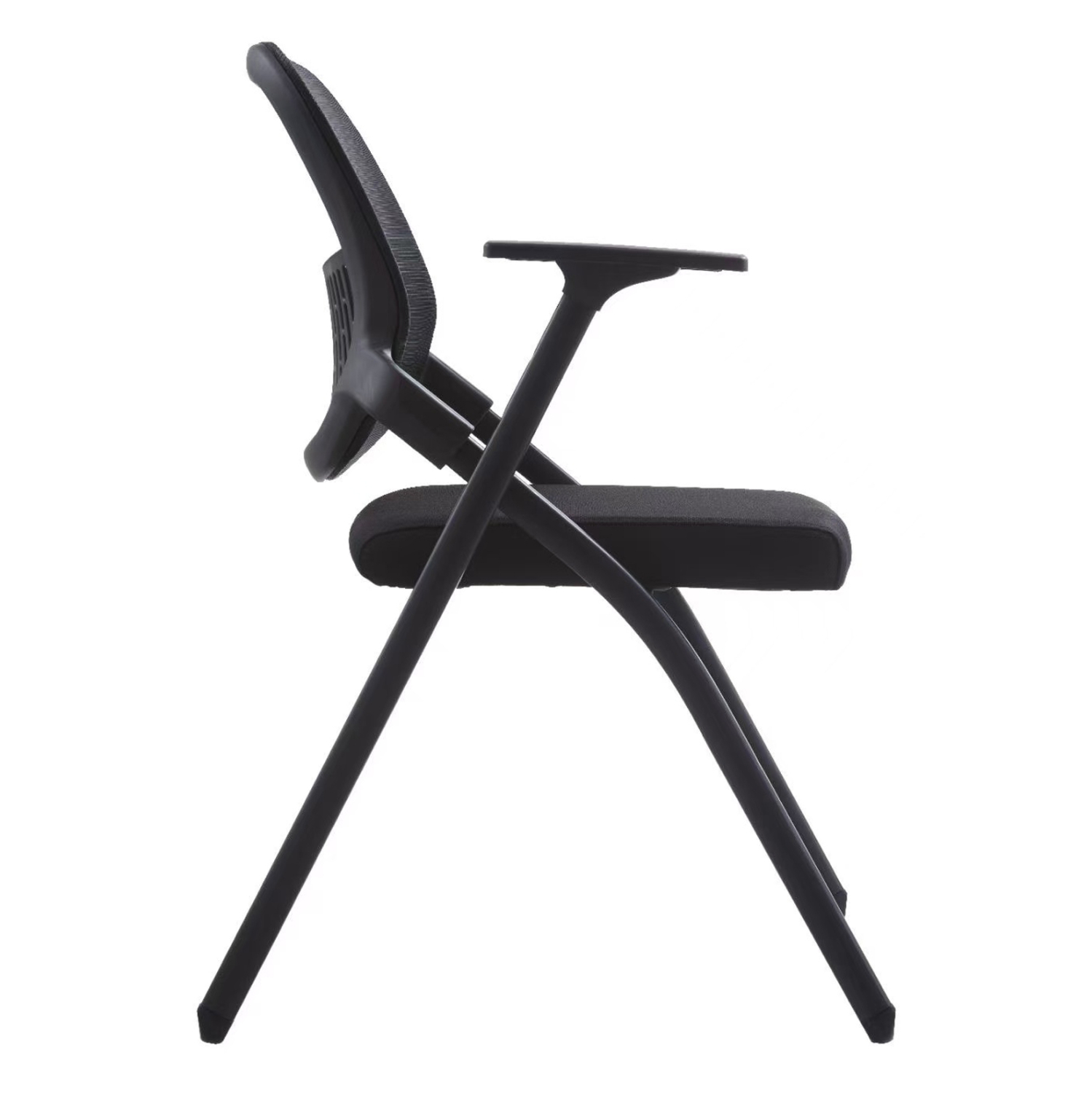 ΚΑΡΕΚΛΑ ΣΥΝΕΔΡΙΟΥ ΠΤΥΣΣΟΜΕΝΗ ΜΕ ΑΝΑΛΟΓΙΟ  MESH ΥΦΑΣΜΑ ΜΑΥΡΟ 65x63x82Υεκ. 3