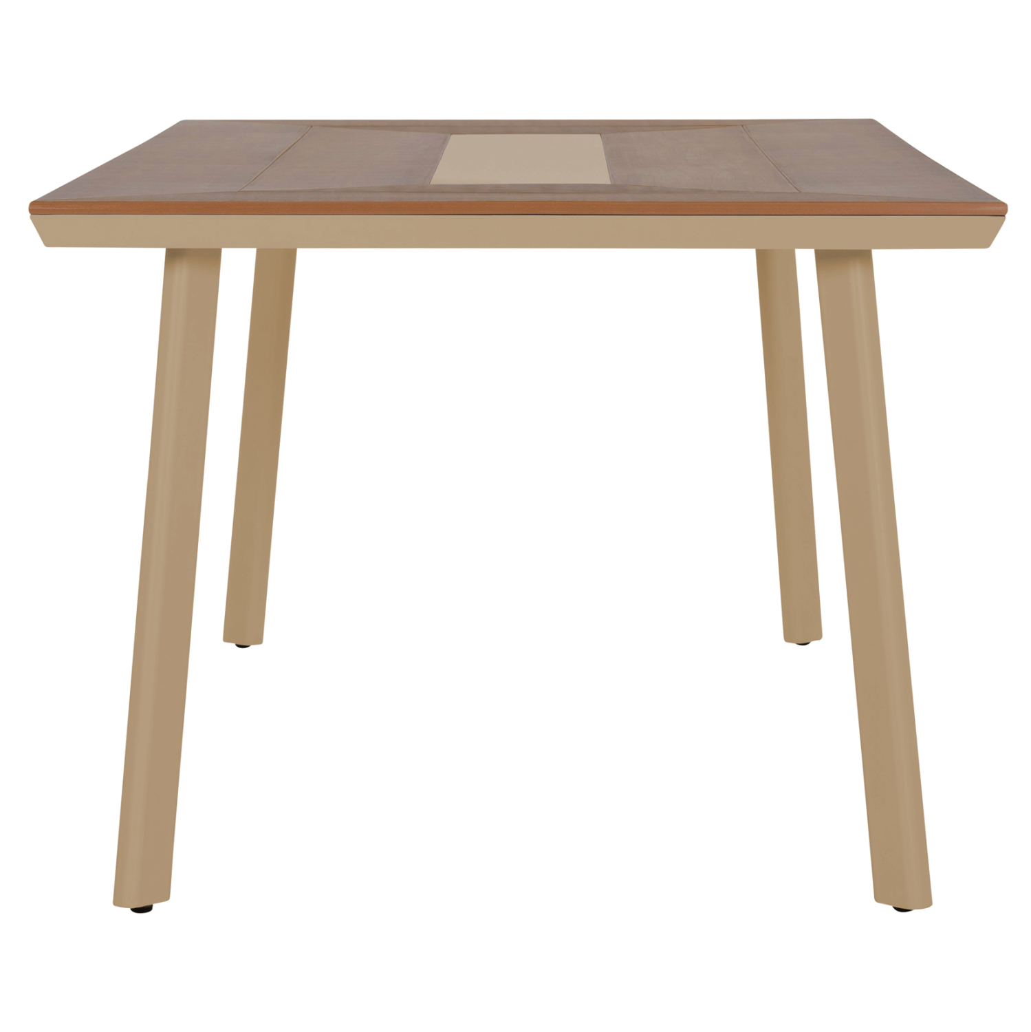 ΤΡΑΠΕΖΙ ΑΛΟΥΜΙΝΙΟΥ TABER ΚΑΠΟΥΤΣΙΝΟ ΜΕ POLYWOOD TOP 200x100x75Υεκ 4