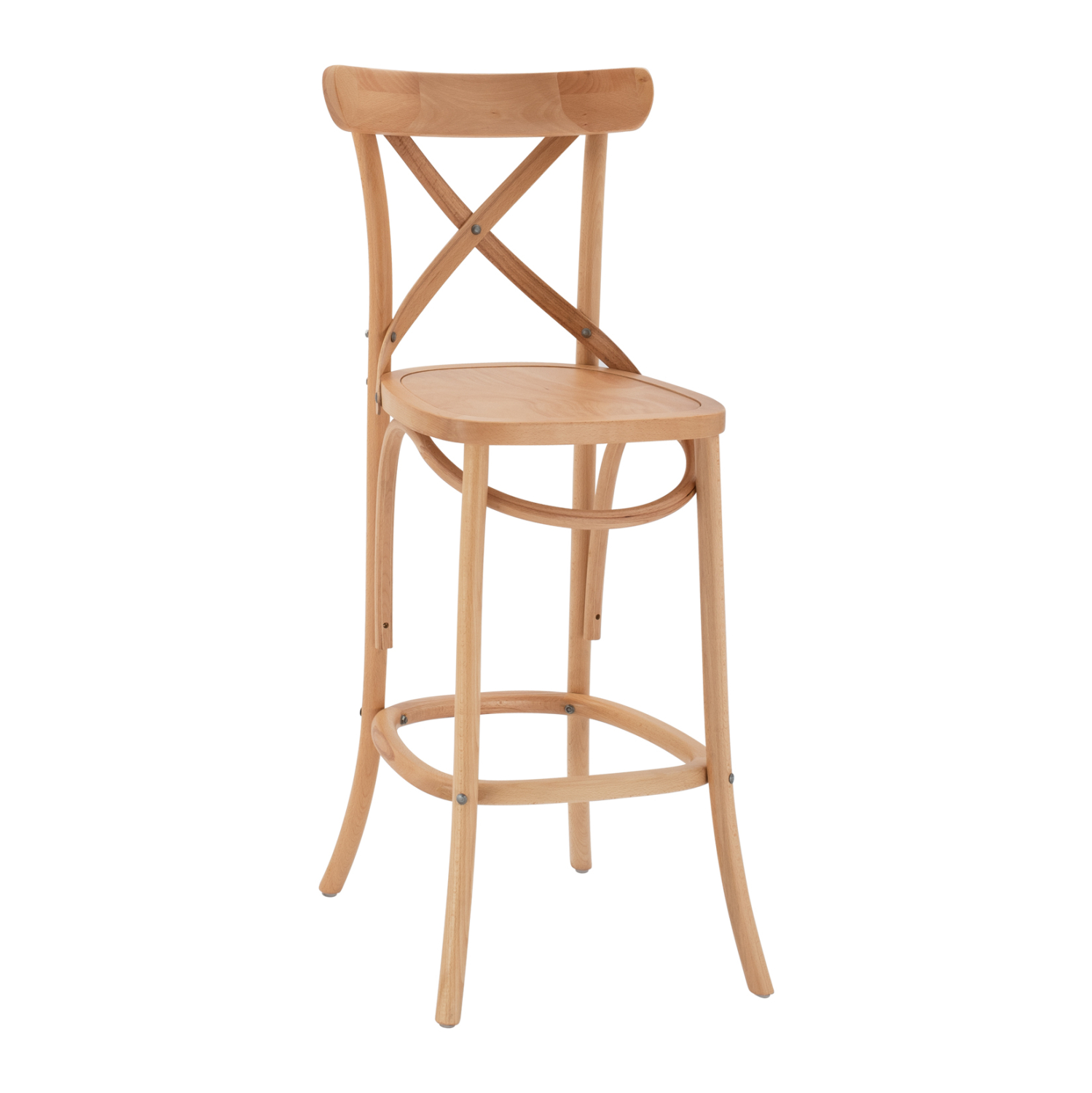 ΣΚΑΜΠΟ ΜΕΣ.ΥΨΟΥΣ GIOLIANA ΑΠΟ ΟΞΙΑ ΦΥΣΙΚΟ ΜΕ PLYWOOD ΚΑΘΙΣΜΑ 46x46x101Υ εκ. 1