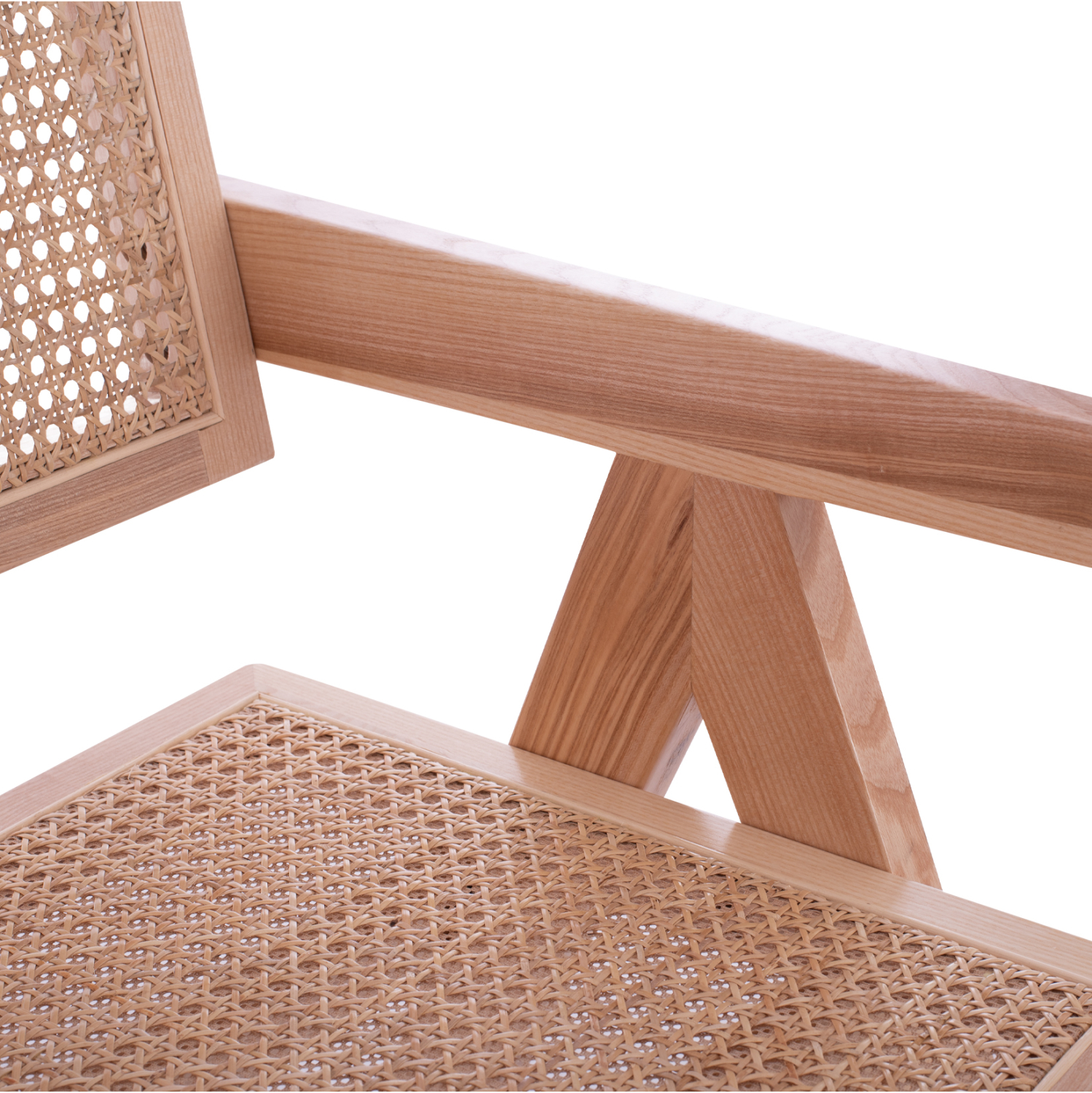 ΞΥΛΙΝΗ ΚΑΡΕΚΛΑ BLAIRE ΜΕ ΜΠΡΑΤΣΑ ΕΡΓΟΣΤΑΣΙΑΚΑ ΜΟΝΤΑΡΙΣΜΕΝΗ 52x50x80Υ εκ. 10