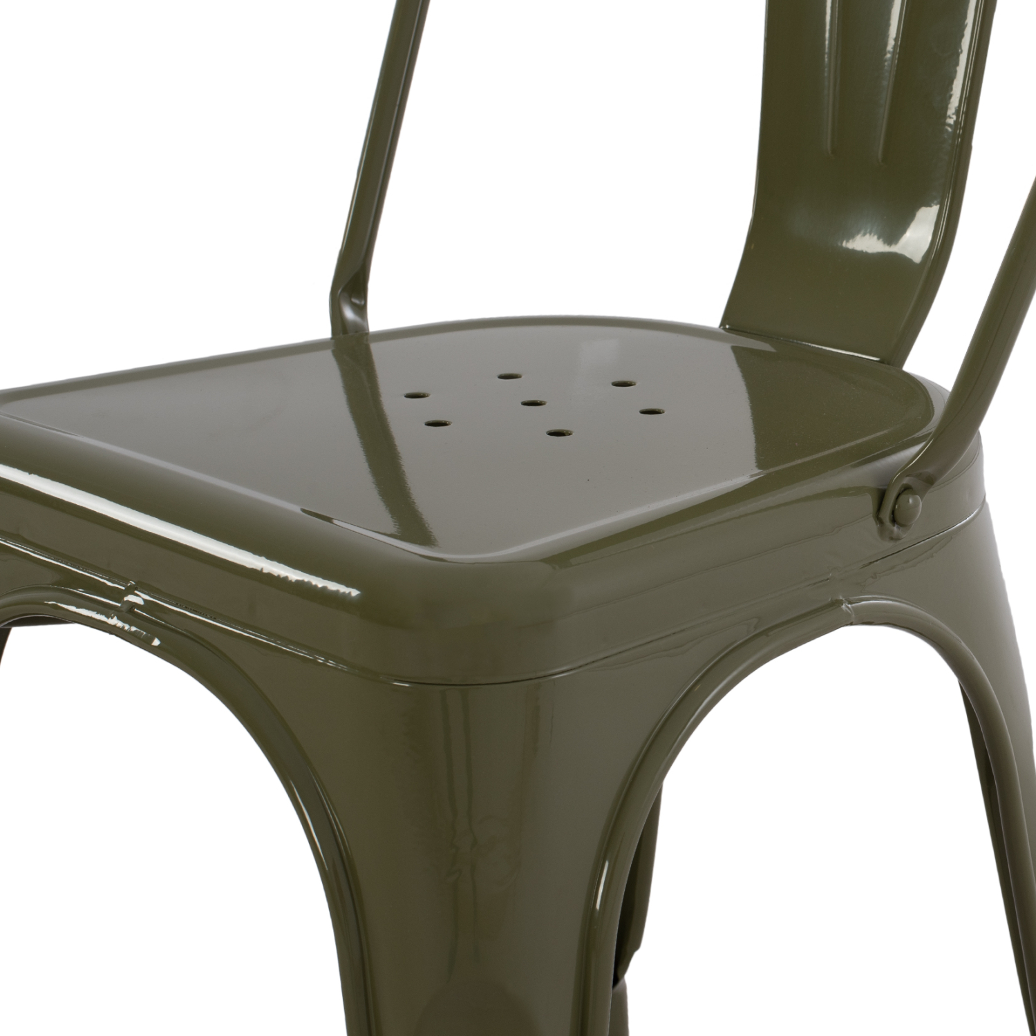 ΚΑΡΕΚΛΑ ΜΕΤΑΛΛΙΚΗ MELITA-PRO ΣΕ DARK OLIVE GREEN 44x47x84.5Υεκ. 10