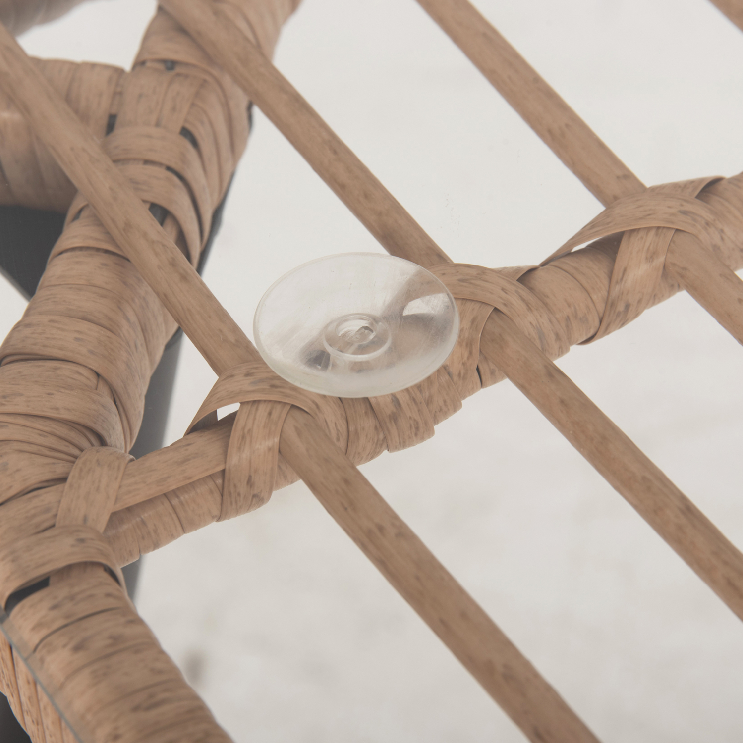 ΤΡΑΠΕΖΙ ΟΡΘΟΓΩΝΙΟ ALLEGRA ΜΕΤΑΛ.ΜΑΥΡΟ-P.E. RATTAN ΦΥΣΙΚΟ 159,5x89,5x72Υεκ. 8