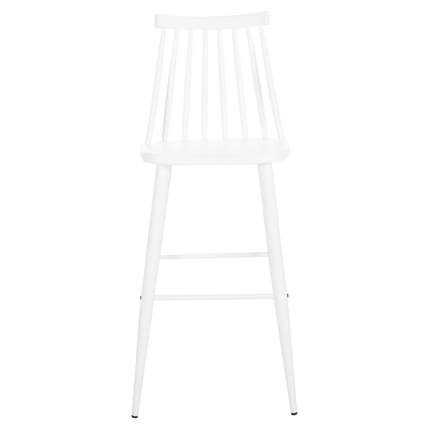 ΣΚΑΜΠΟ ΜΠΑΡ ΨΗΛΟ VANESSA ΛΕΥΚΟ PP & ΛΕΥΚΑ ΜΕΤΑΛ.ΠΟΔΙΑ 47x48,5x107Υεκ. 3