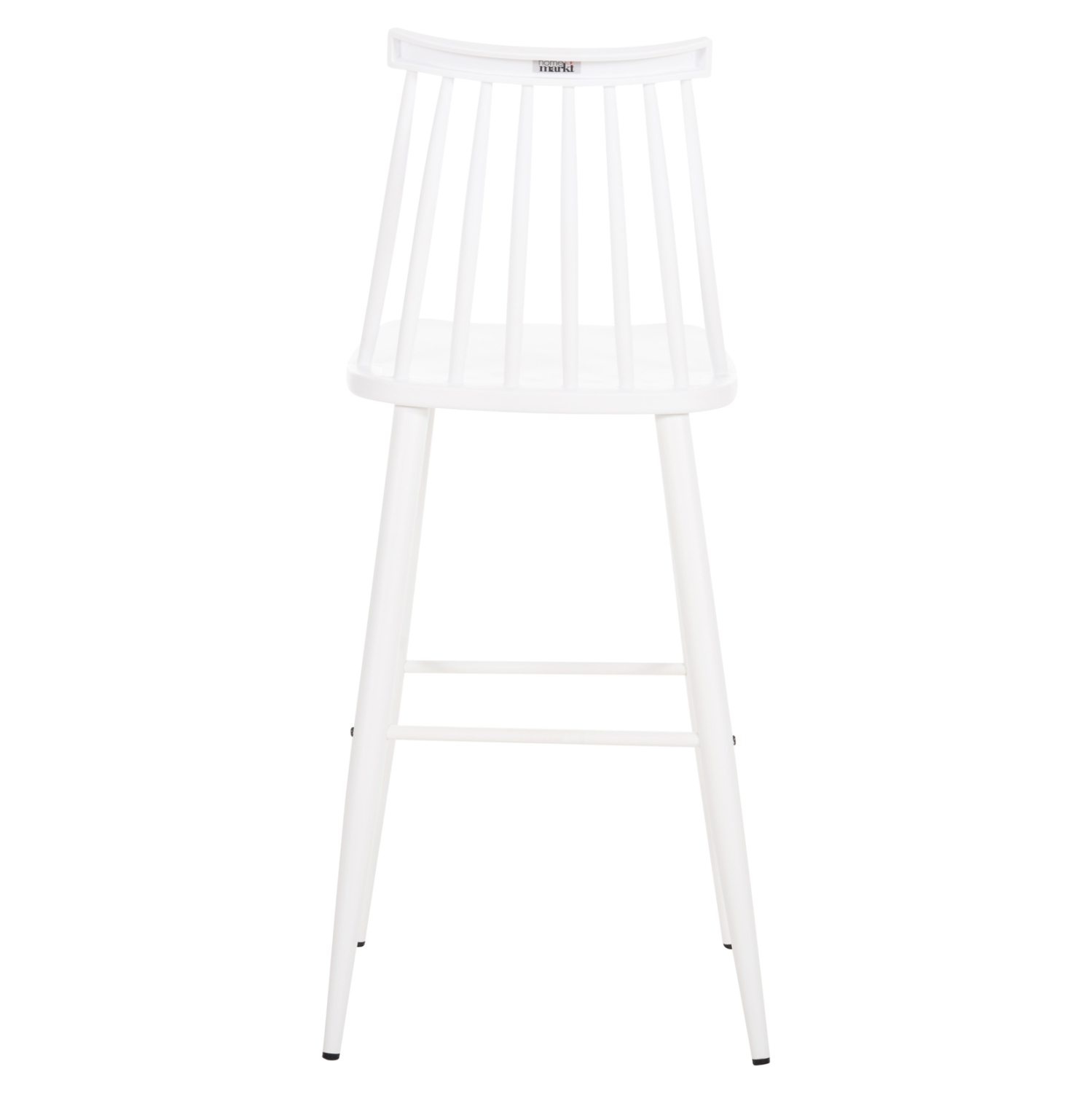 ΣΚΑΜΠΟ ΜΠΑΡ ΨΗΛΟ VANESSA ΛΕΥΚΟ PP & ΛΕΥΚΑ ΜΕΤΑΛ.ΠΟΔΙΑ 47x48,5x107Υεκ. 6