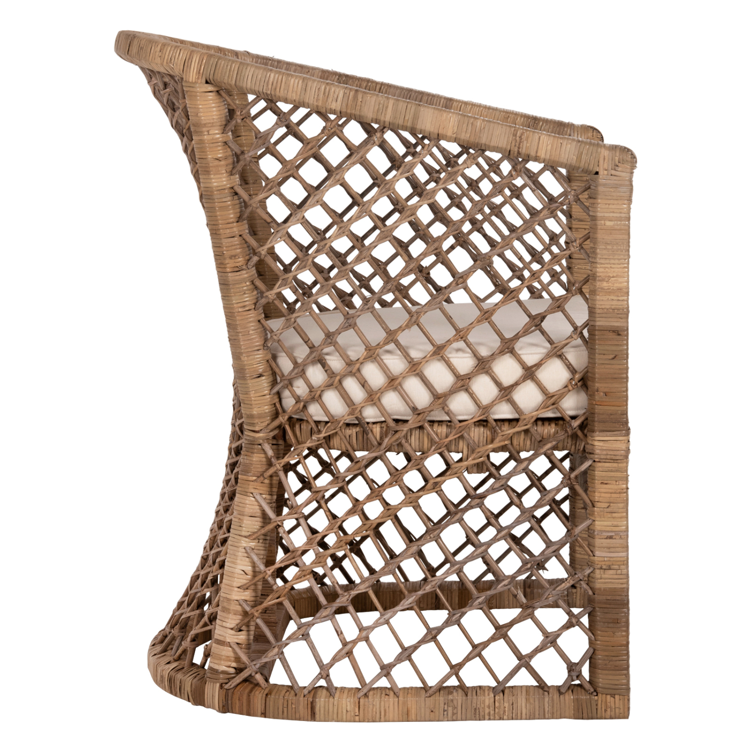 ΠΟΛΥΘΡΟΝΑ MPIKO RATTAN ΦΥΣΙΚΟ-ΜΑΞΙΛΑΡΙ ΕΚΡΟΥ 64x68x87Υ εκ. 4