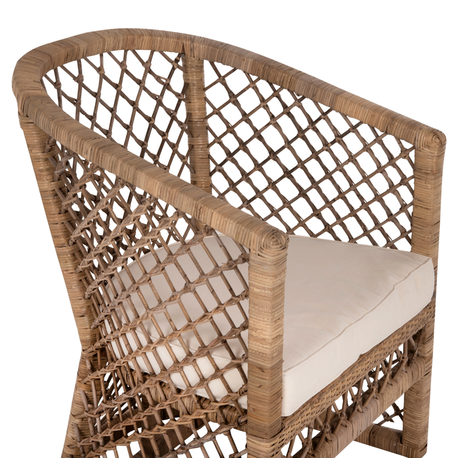 ΠΟΛΥΘΡΟΝΑ MPIKO RATTAN ΦΥΣΙΚΟ-ΜΑΞΙΛΑΡΙ ΕΚΡΟΥ 64x68x87Υ εκ. 7
